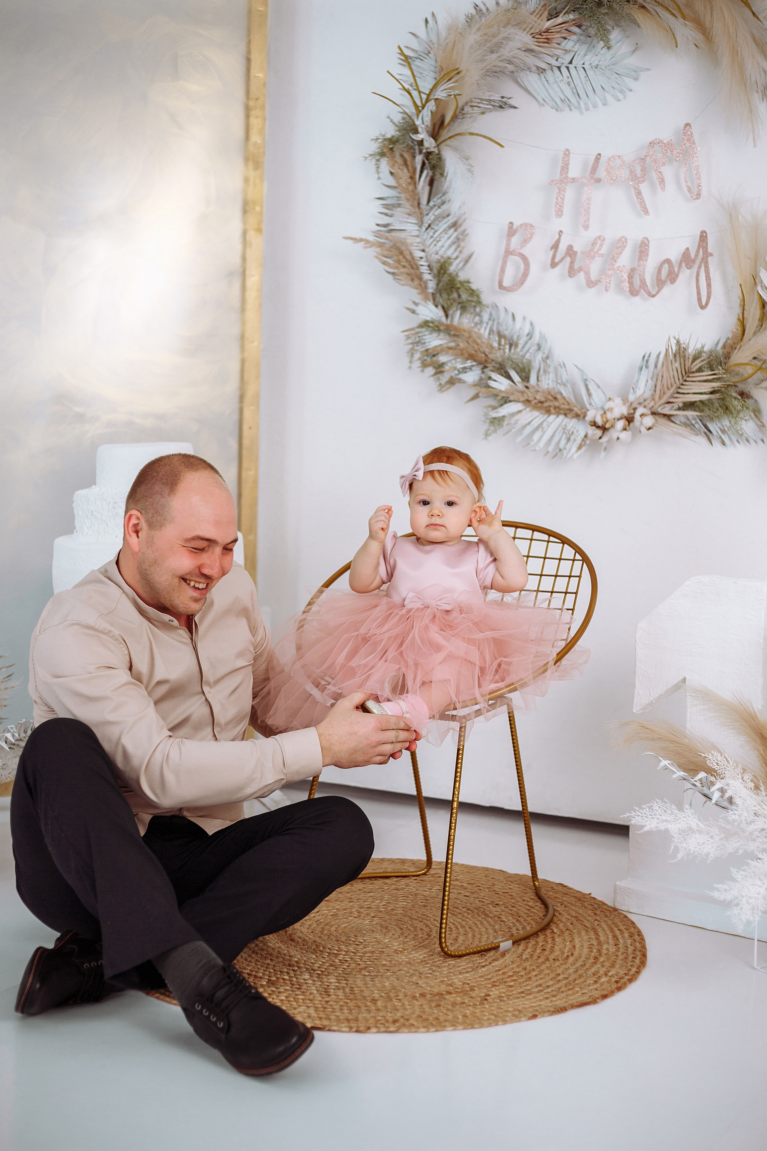 Годик Василисы. Фотограф новорожденных Тверь Диана Муляева