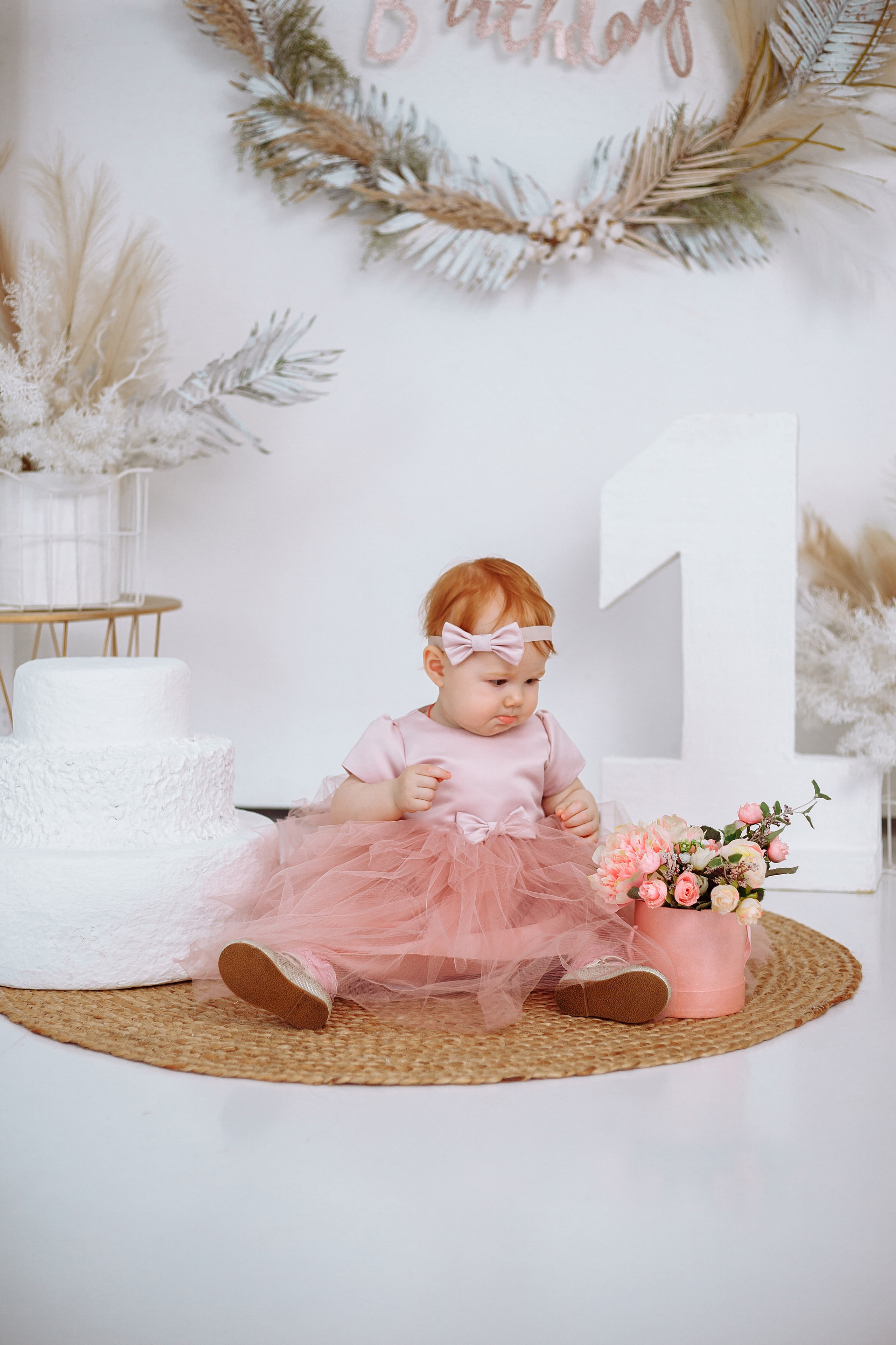 Годик Василисы. Фотограф новорожденных Тверь Диана Муляева