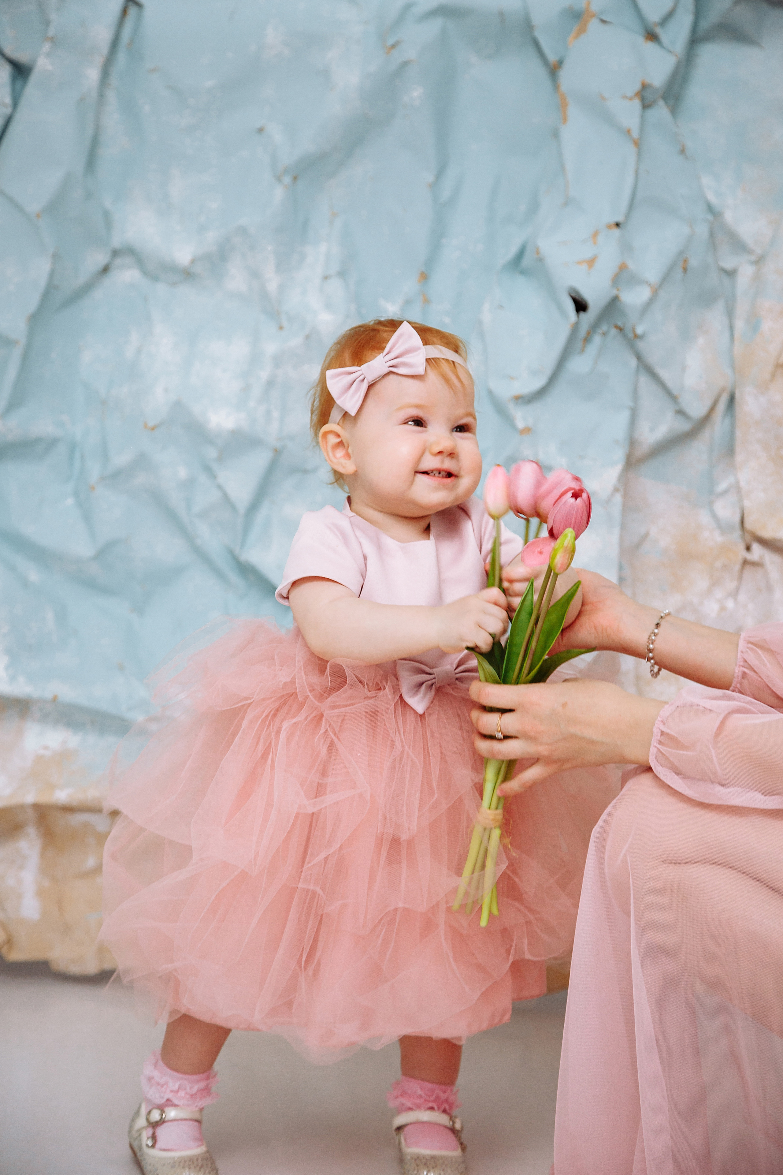Годик Василисы. Фотограф новорожденных Тверь Диана Муляева