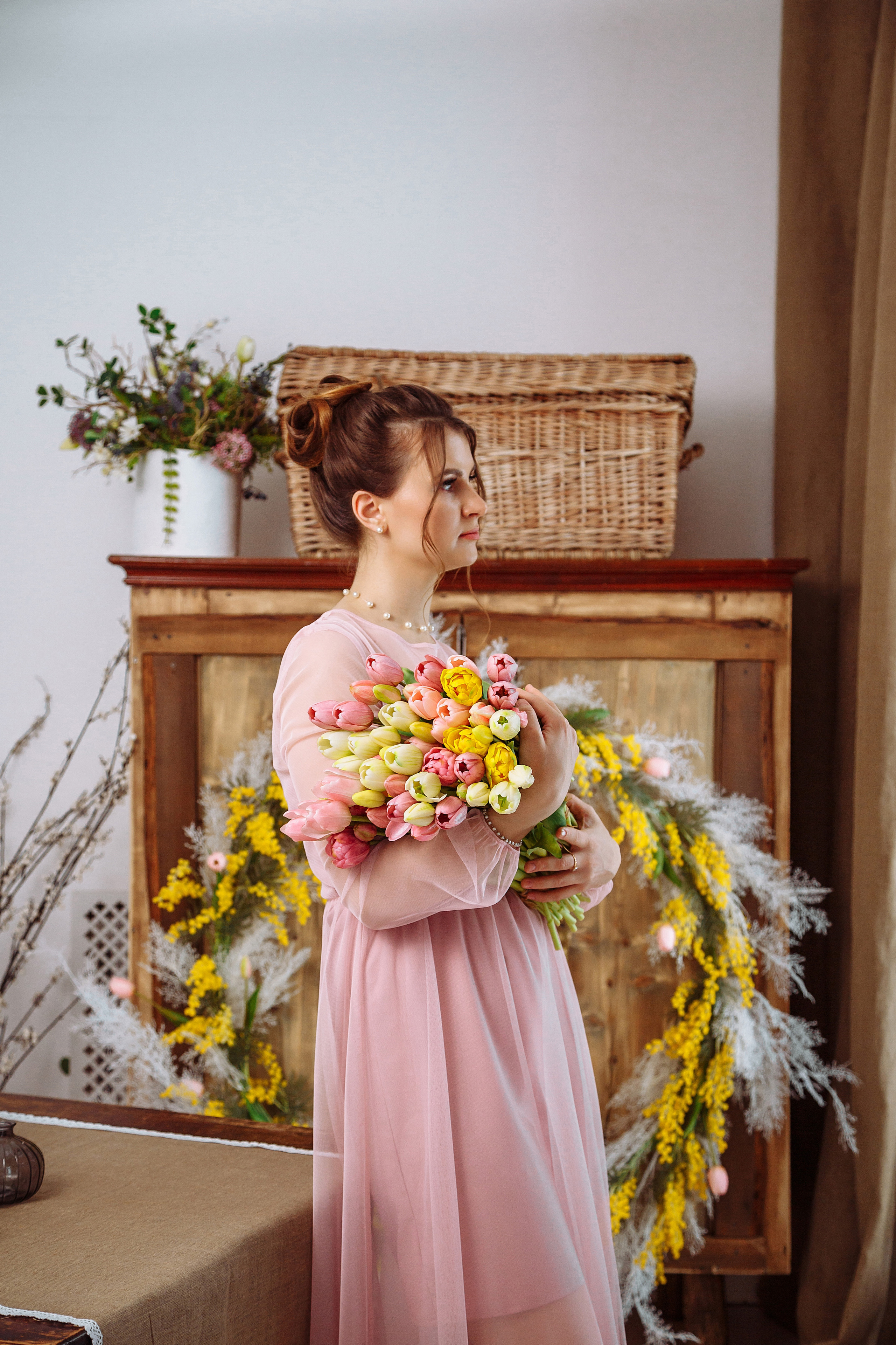 Годик Василисы. Фотограф новорожденных Тверь Диана Муляева