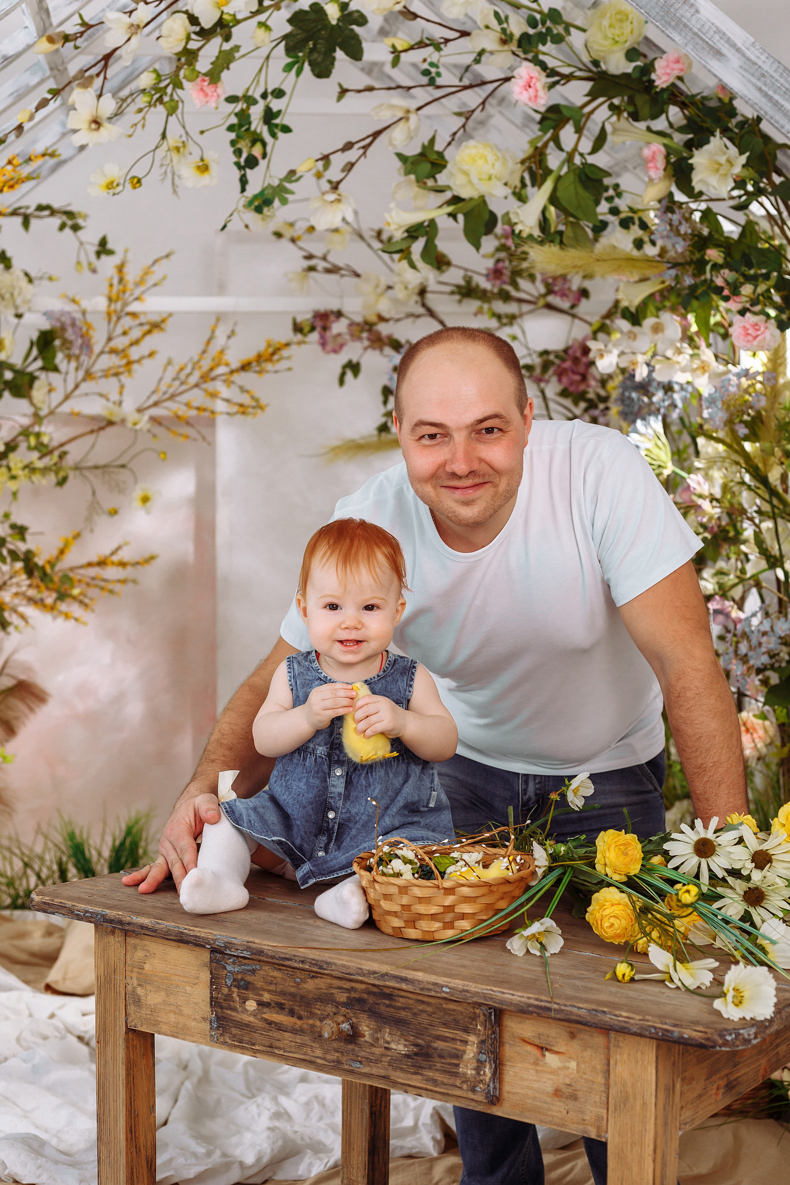 Годик Василисы. Фотограф новорожденных Тверь Диана Муляева