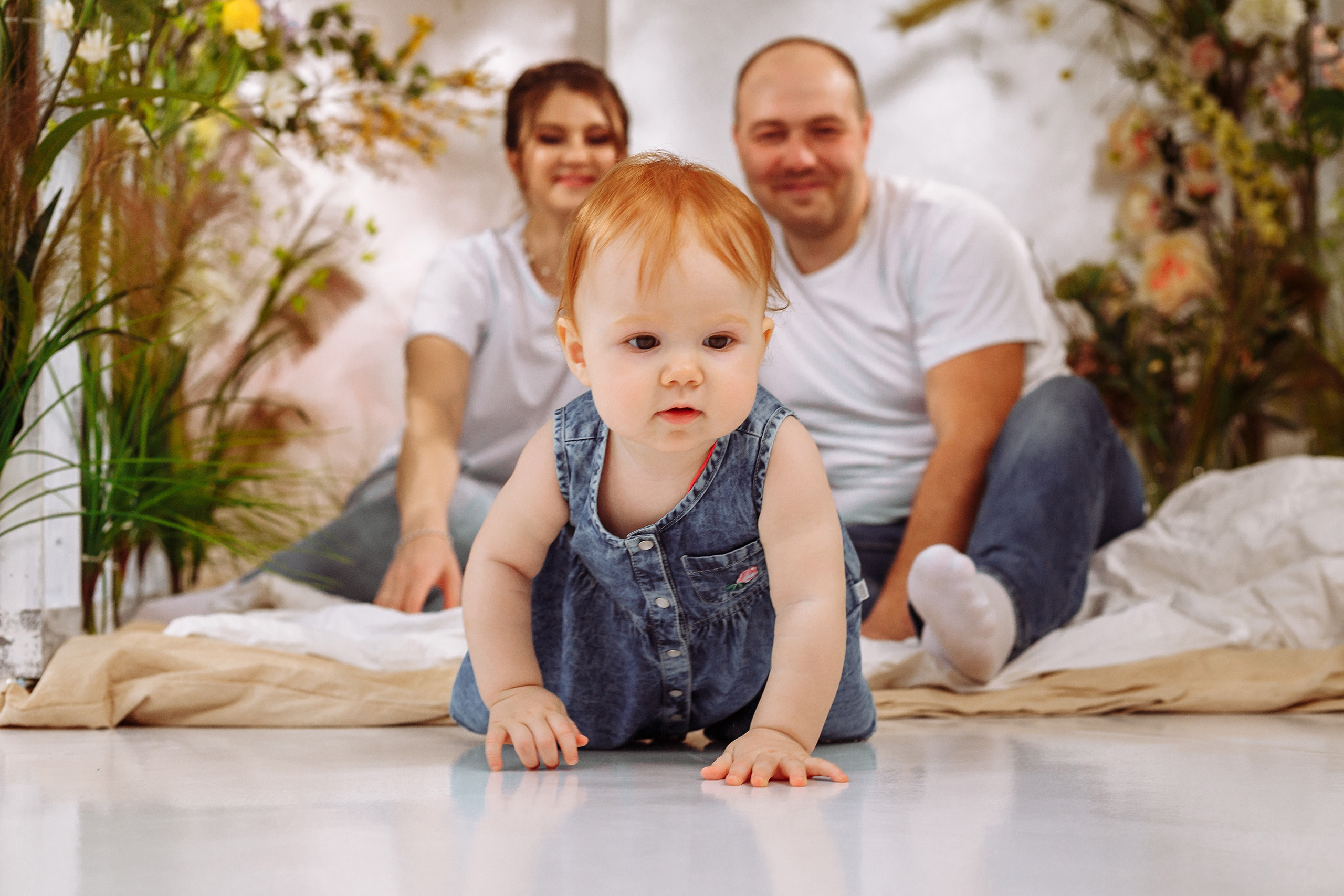 Годик Василисы. Фотограф новорожденных Тверь Диана Муляева