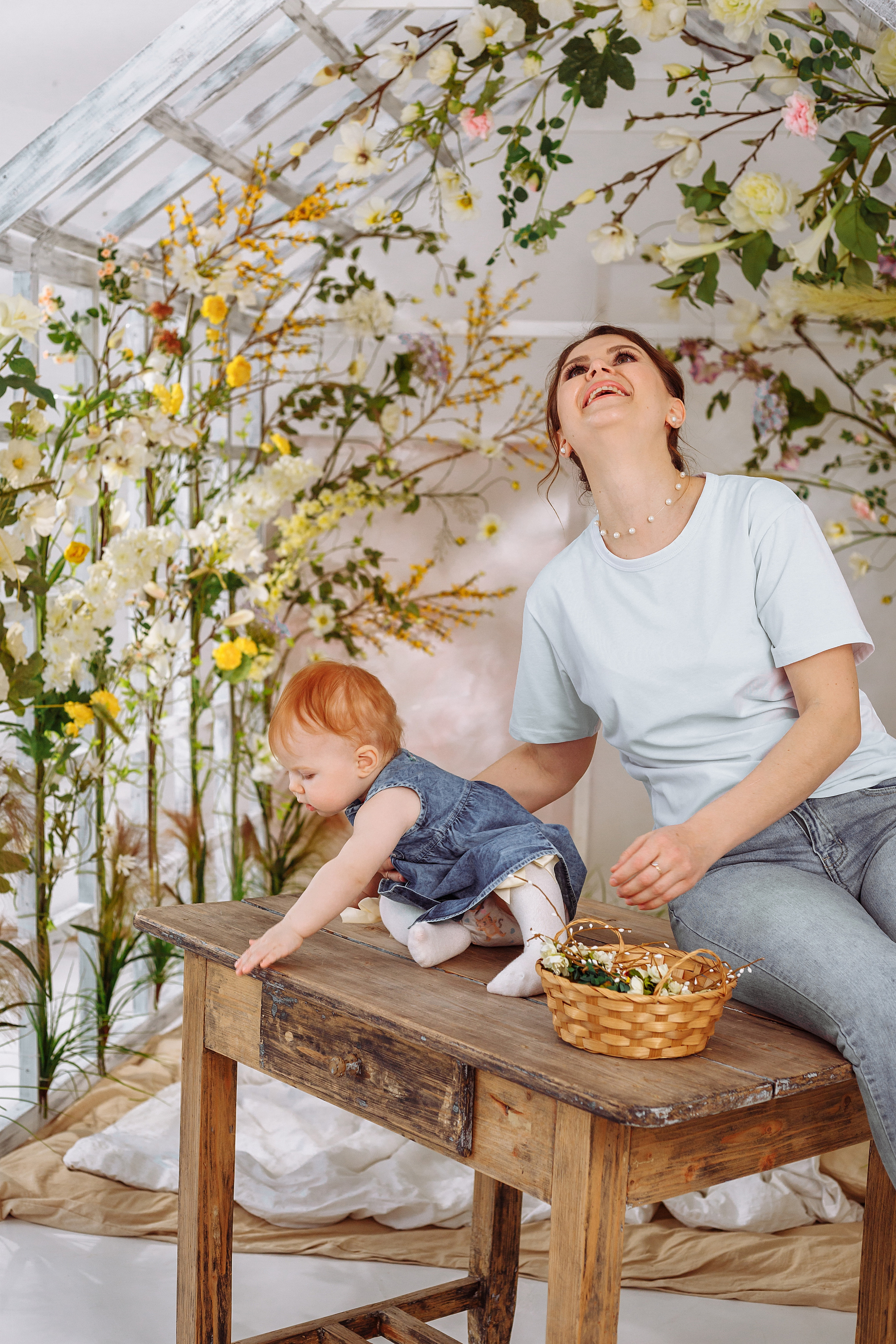 Годик Василисы. Фотограф новорожденных Тверь Диана Муляева