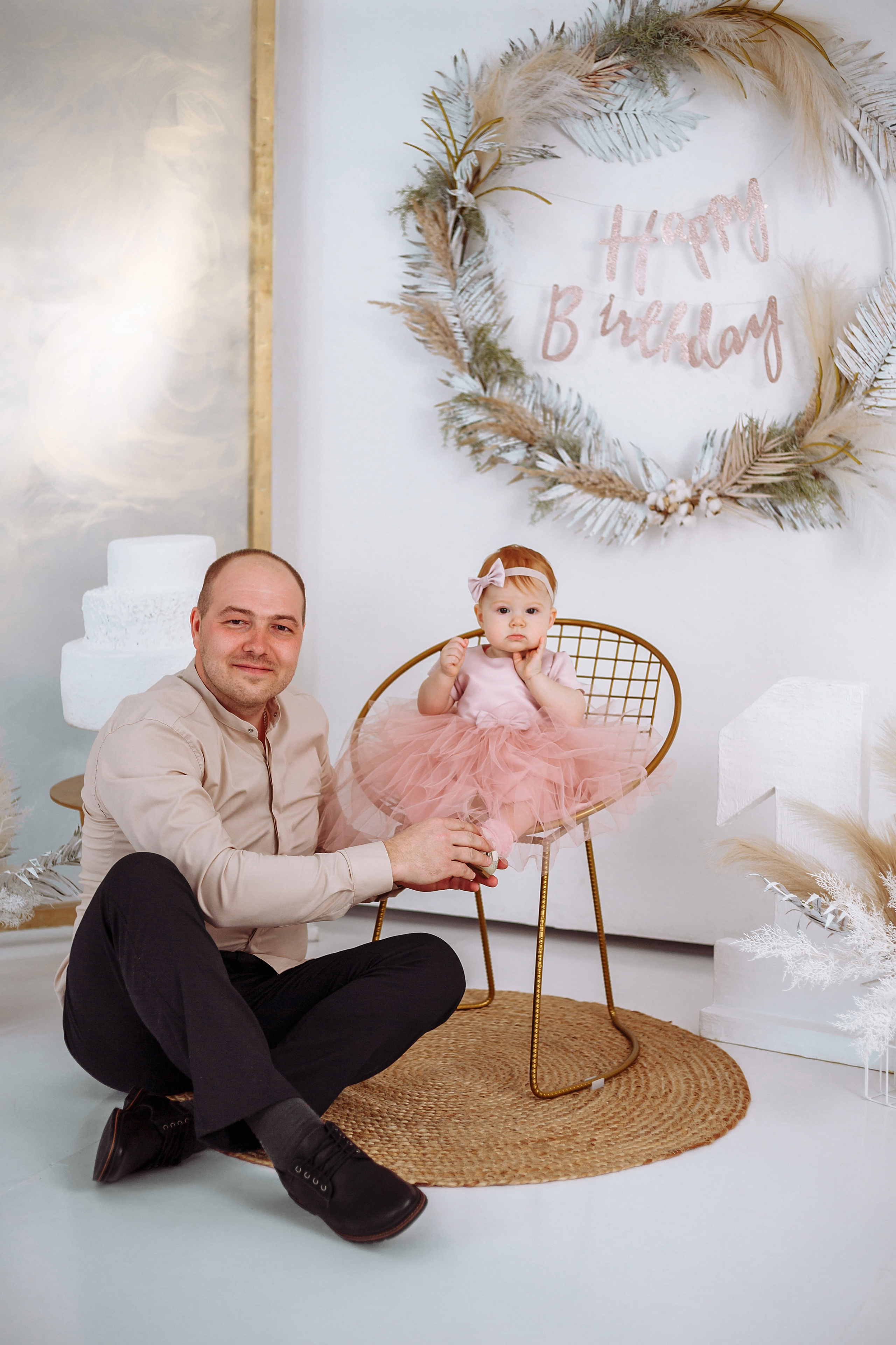 Годик Василисы. Фотограф новорожденных Тверь Диана Муляева