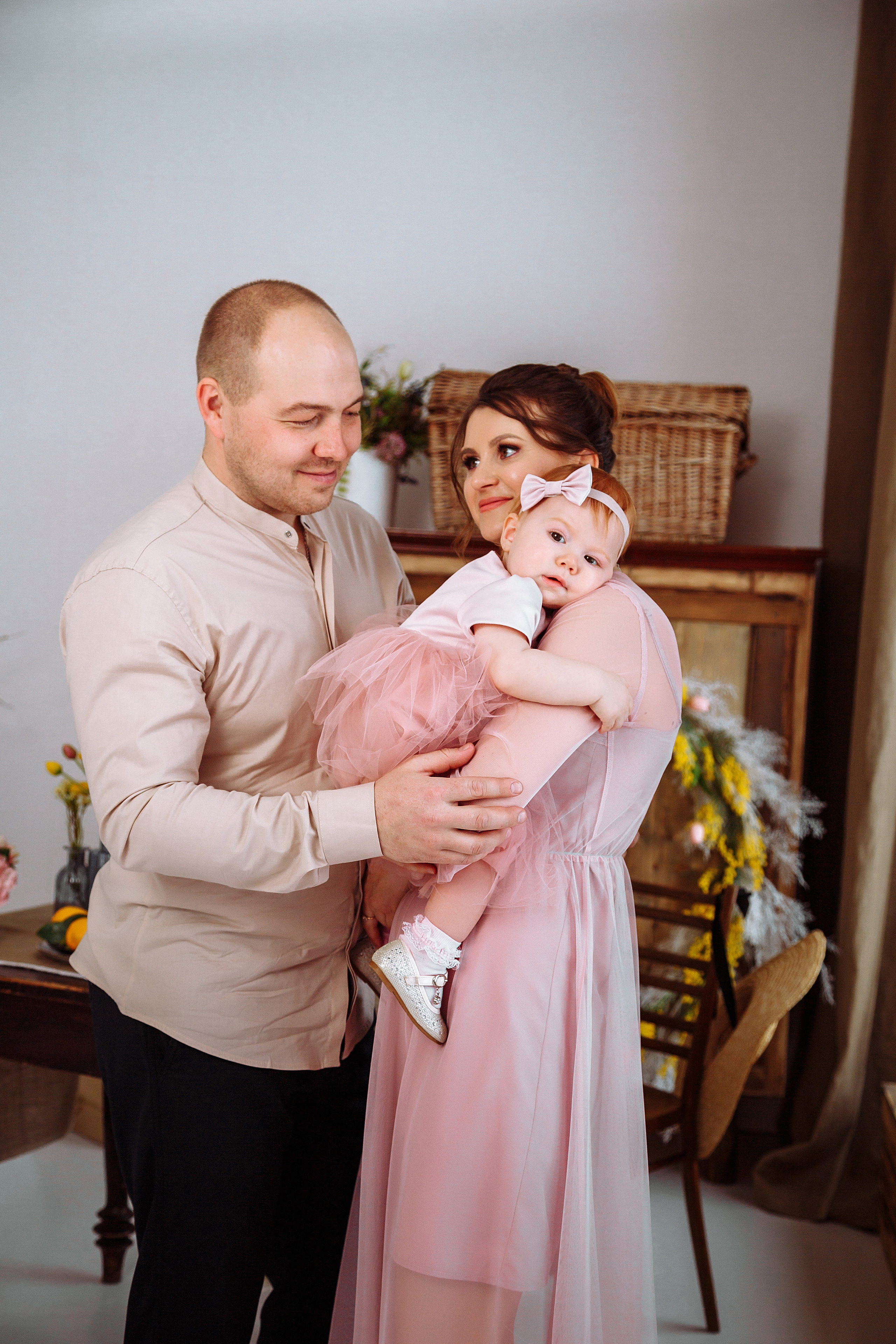 Годик Василисы. Фотограф новорожденных Тверь Диана Муляева