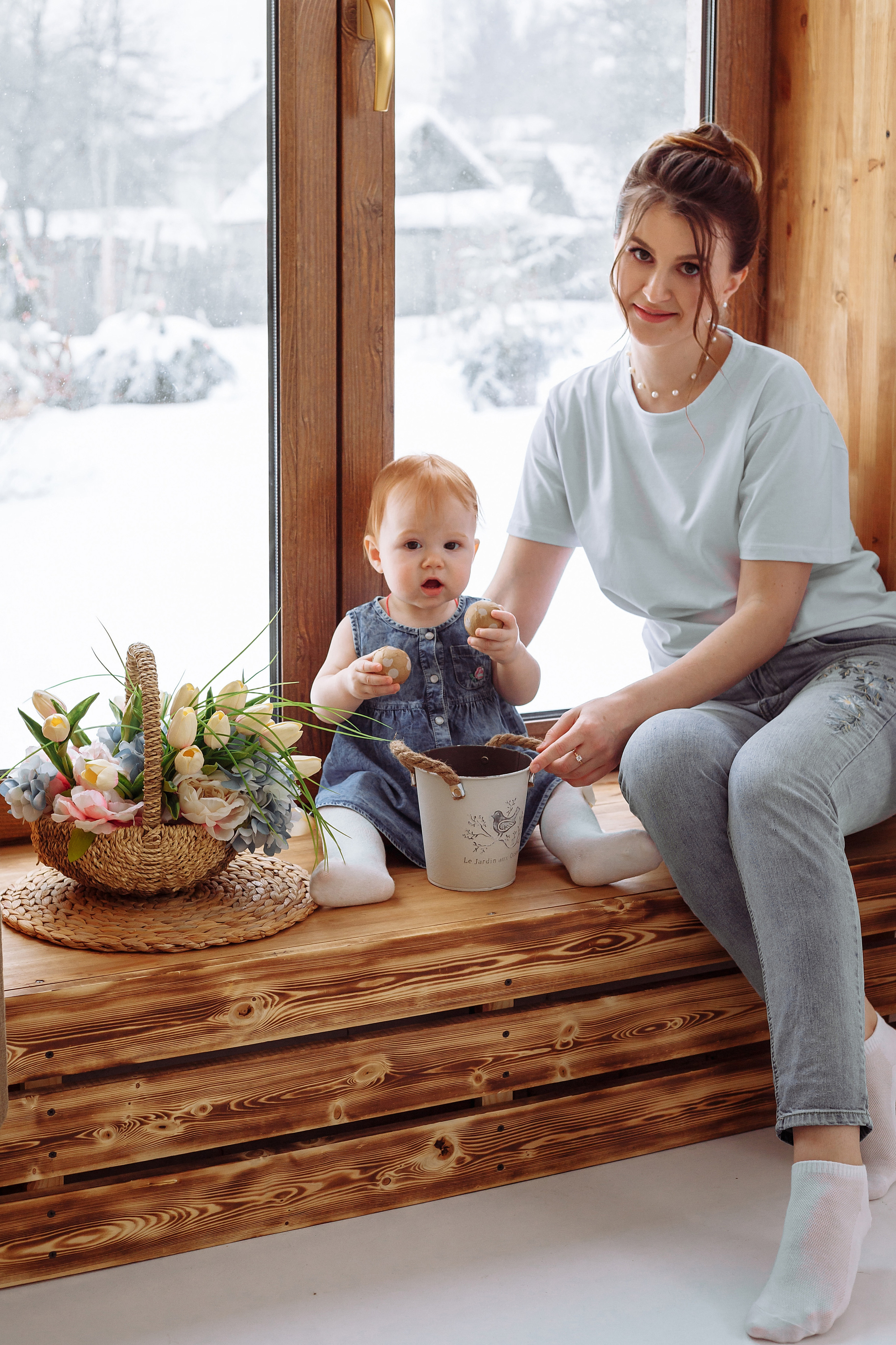Годик Василисы. Фотограф новорожденных Тверь Диана Муляева