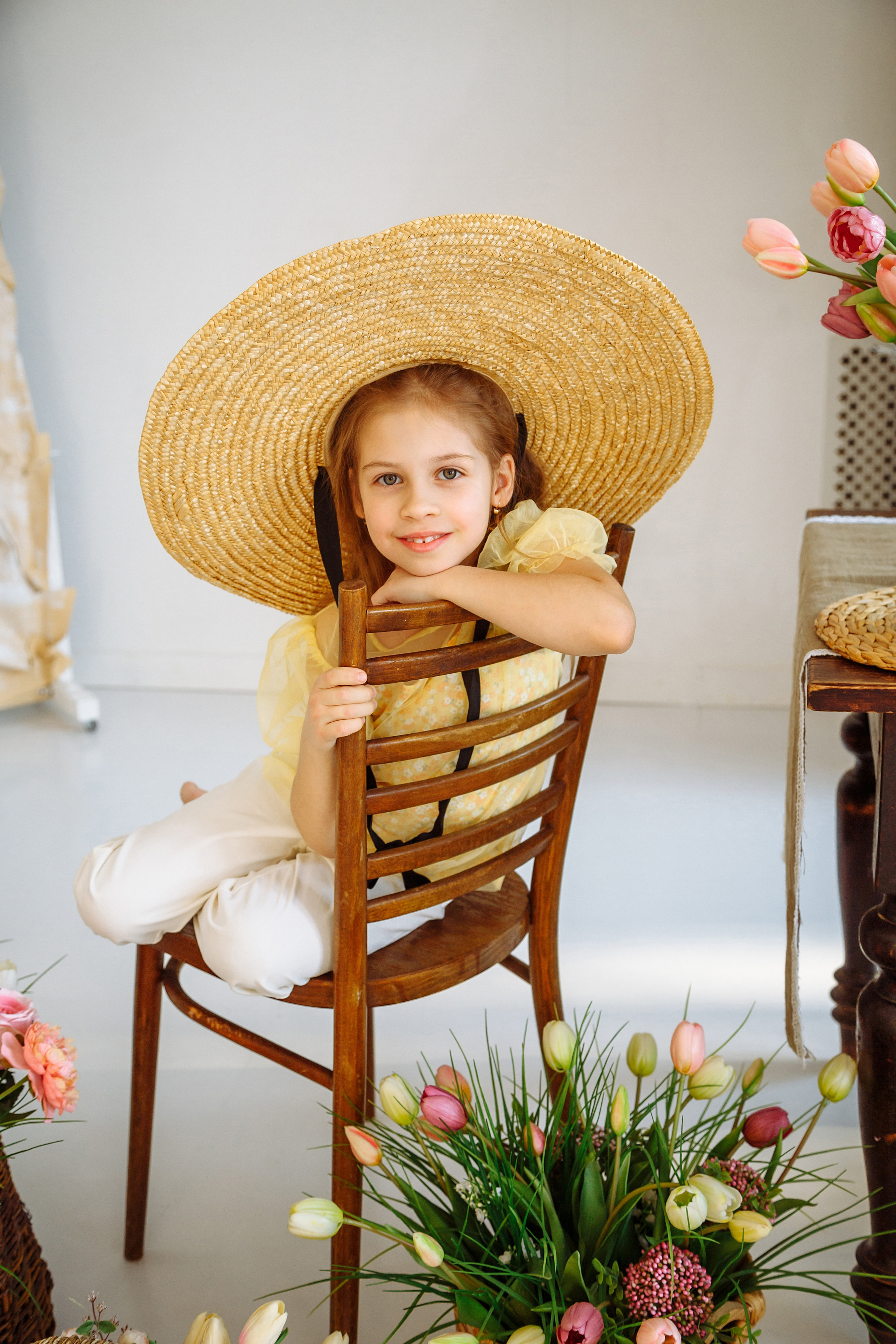 Яна и Аня (фотодень «Весна»). Фотограф новорожденных Тверь Диана Муляева