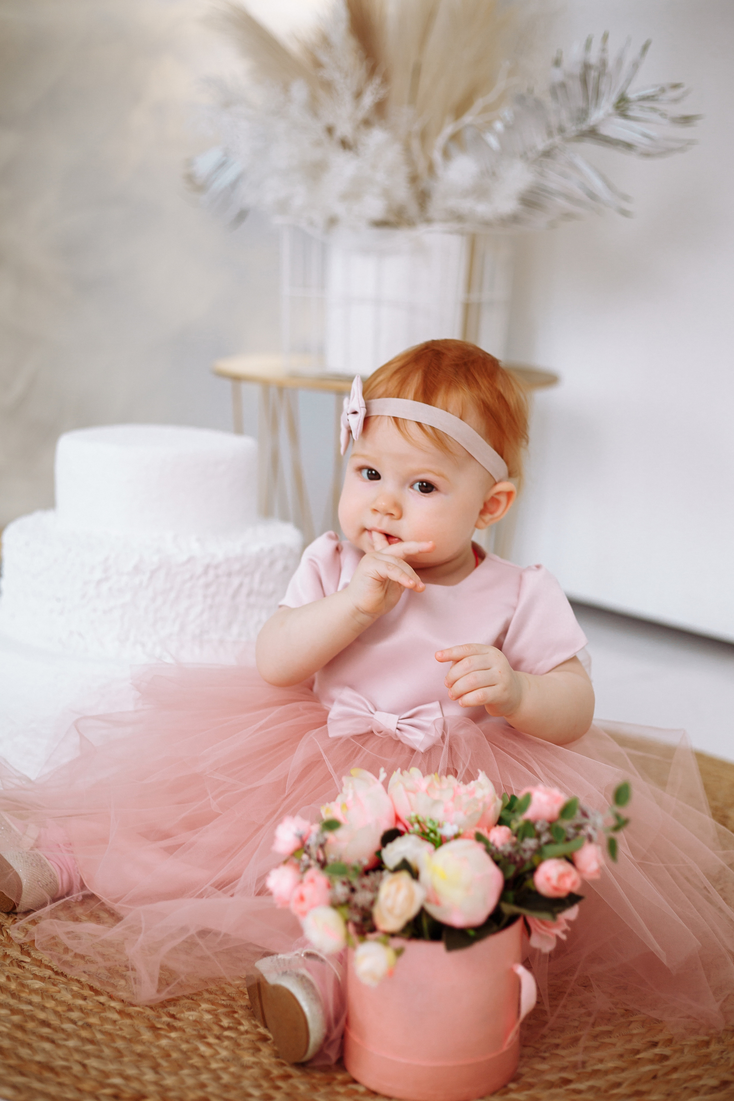 Годик Василисы. Фотограф новорожденных Тверь Диана Муляева