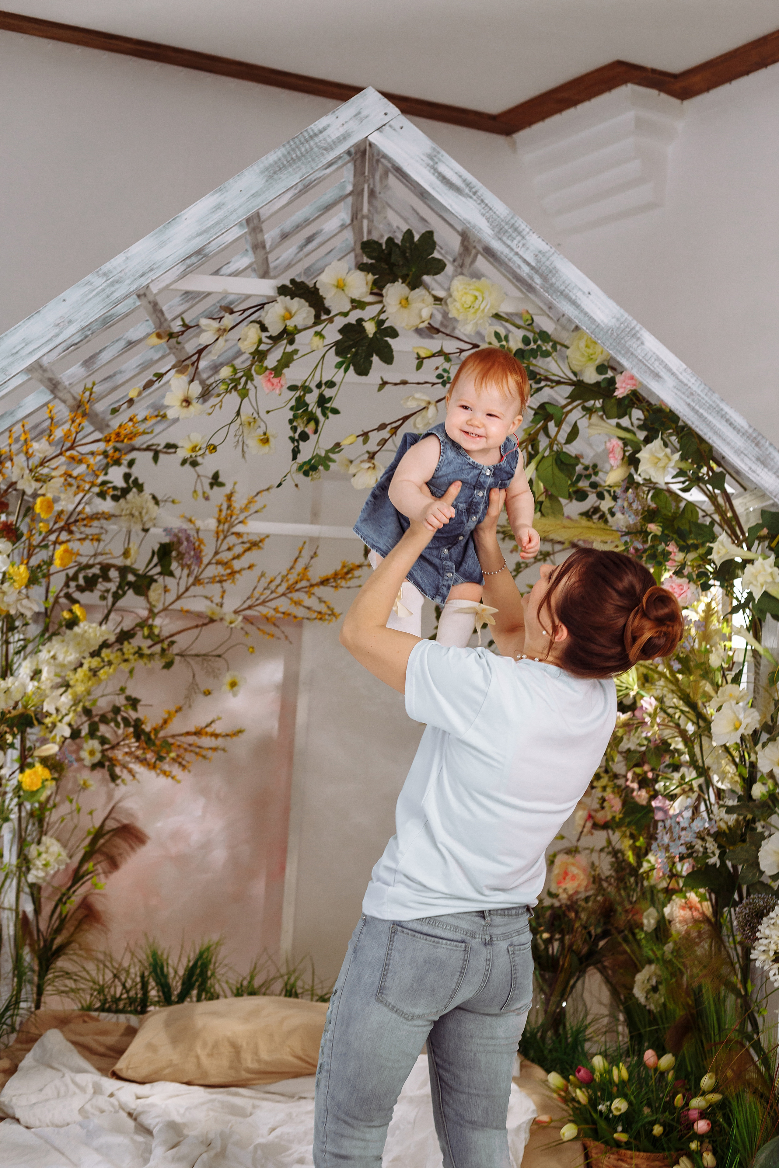 Годик Василисы. Фотограф новорожденных Тверь Диана Муляева