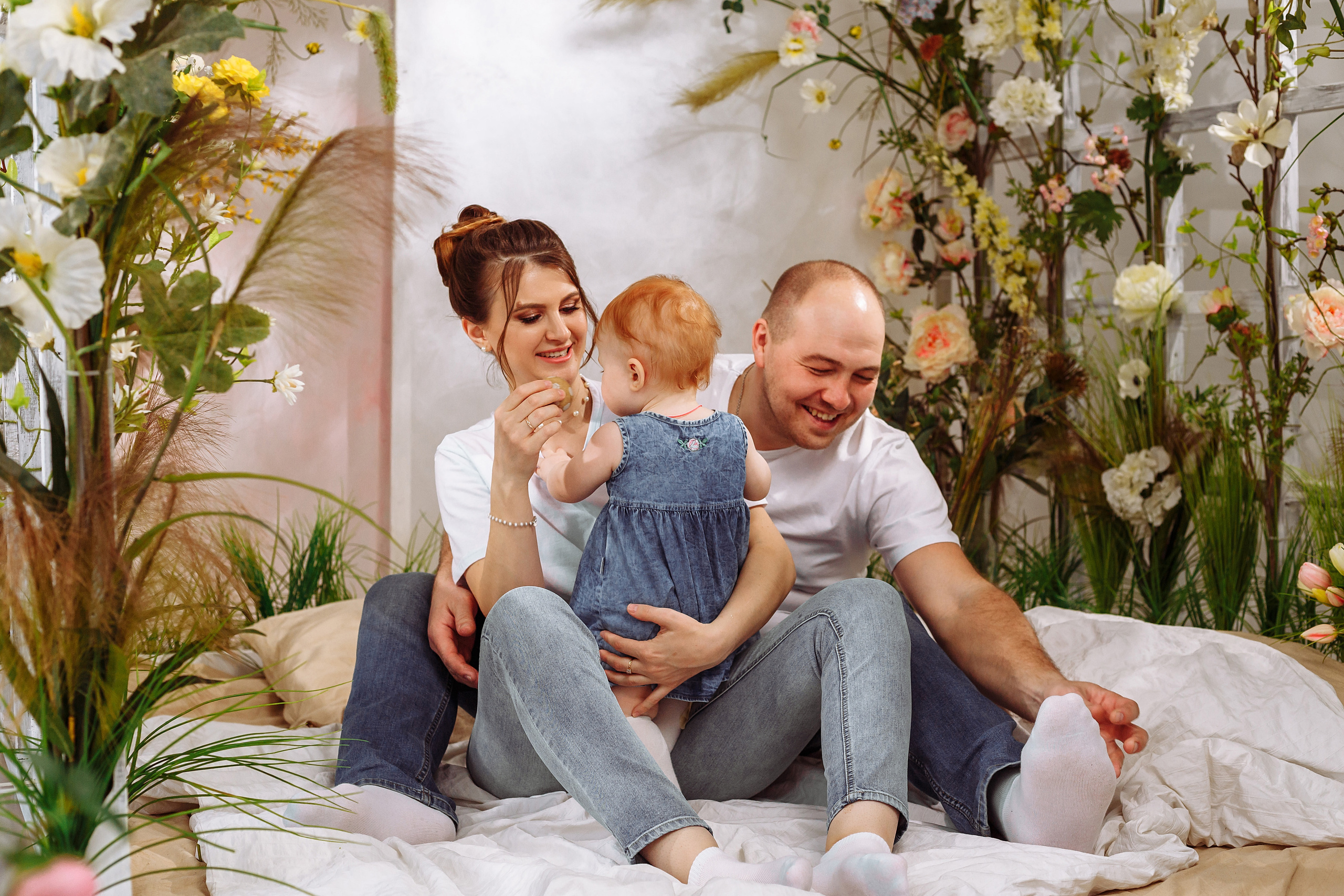 Годик Василисы. Фотограф новорожденных Тверь Диана Муляева