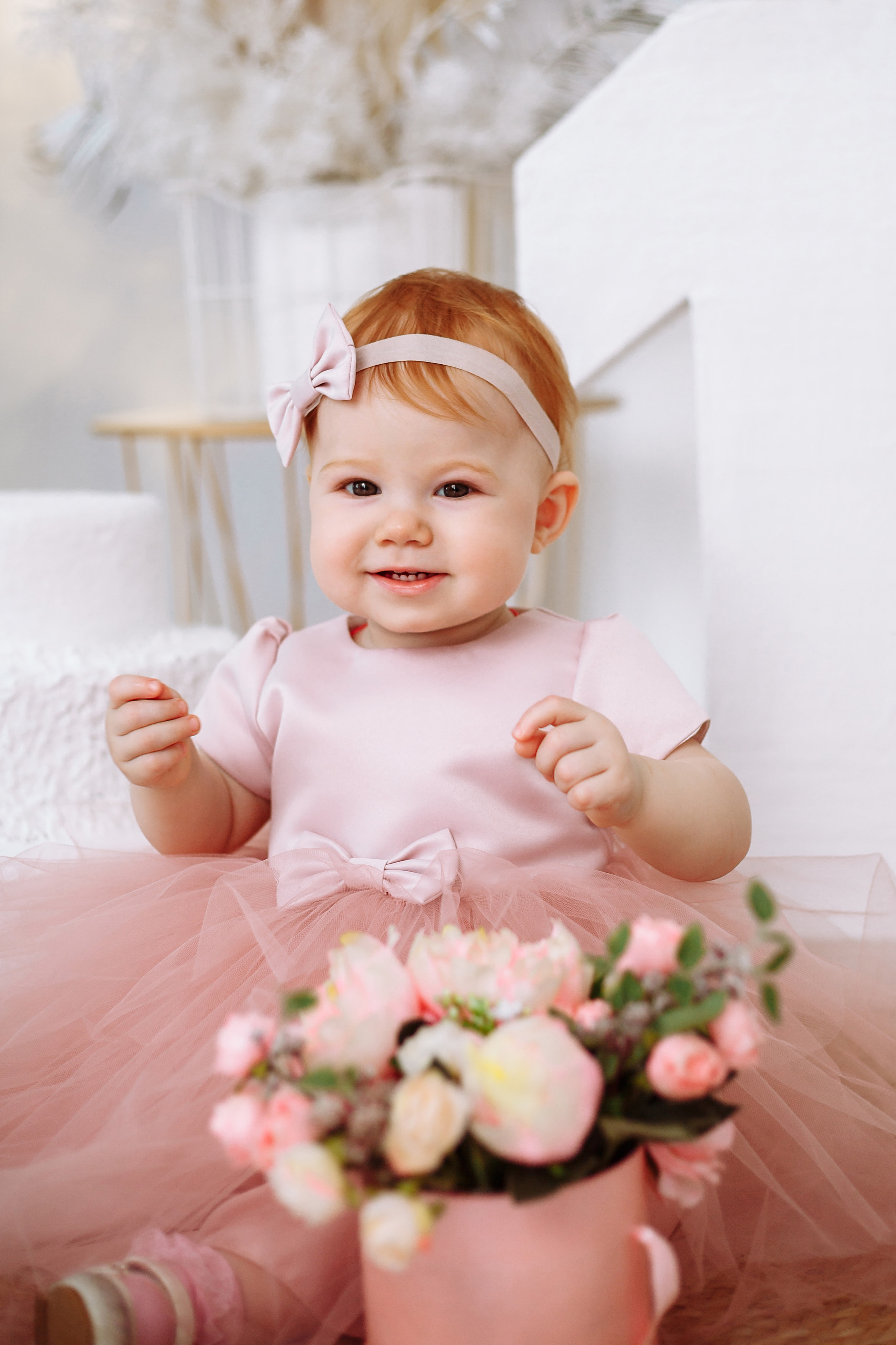 Годик Василисы. Фотограф новорожденных Тверь Диана Муляева