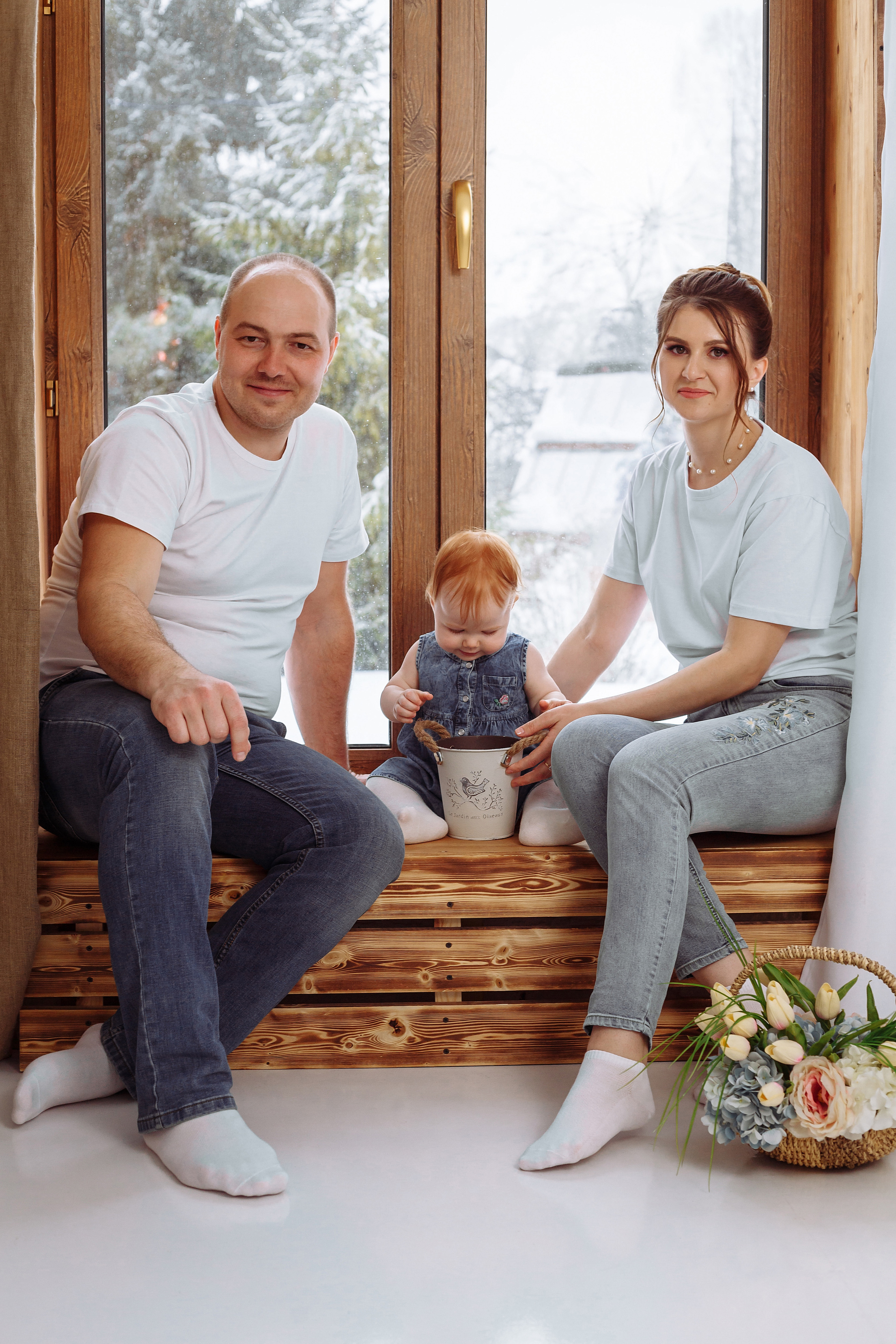 Годик Василисы. Фотограф новорожденных Тверь Диана Муляева