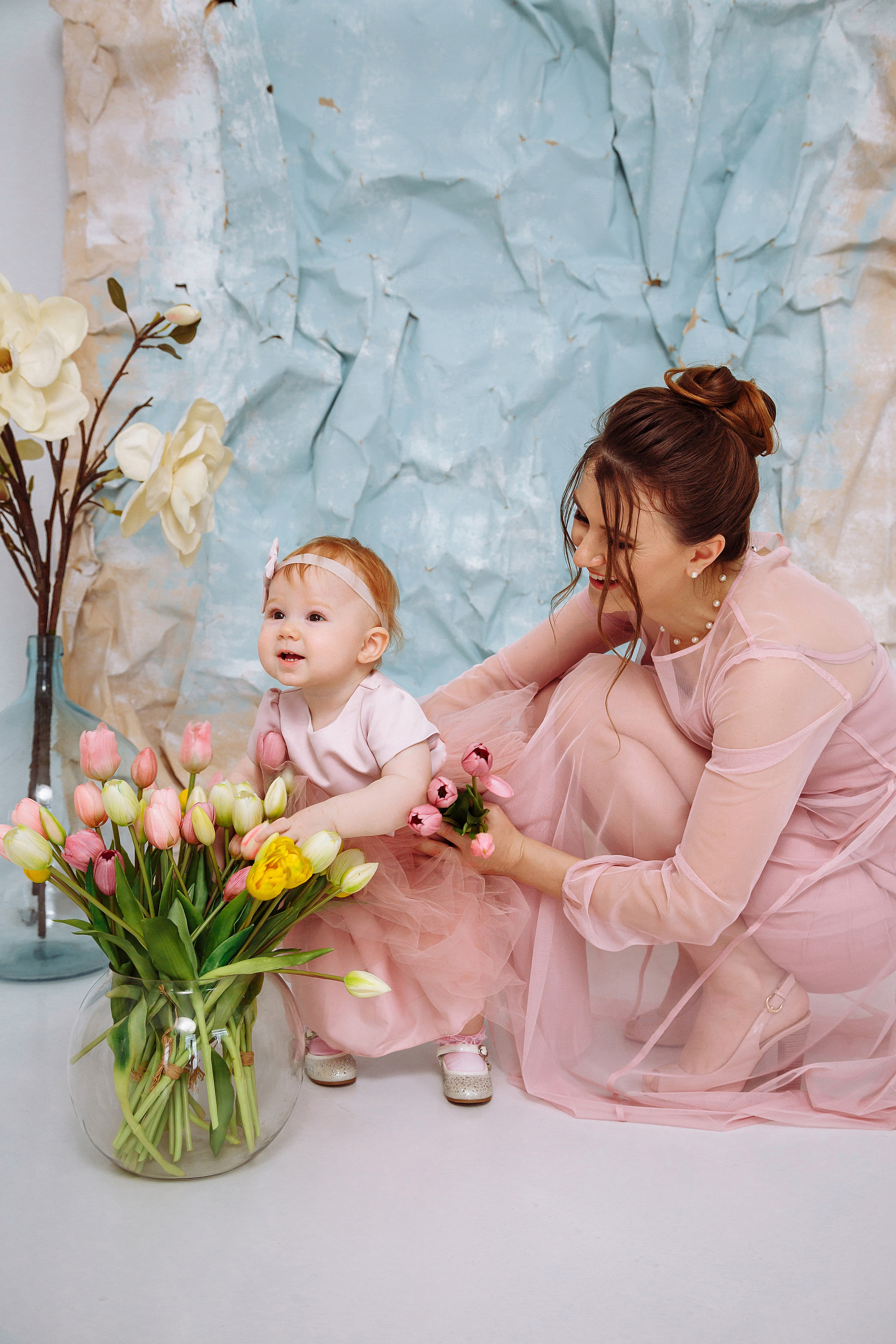 Годик Василисы. Фотограф новорожденных Тверь Диана Муляева