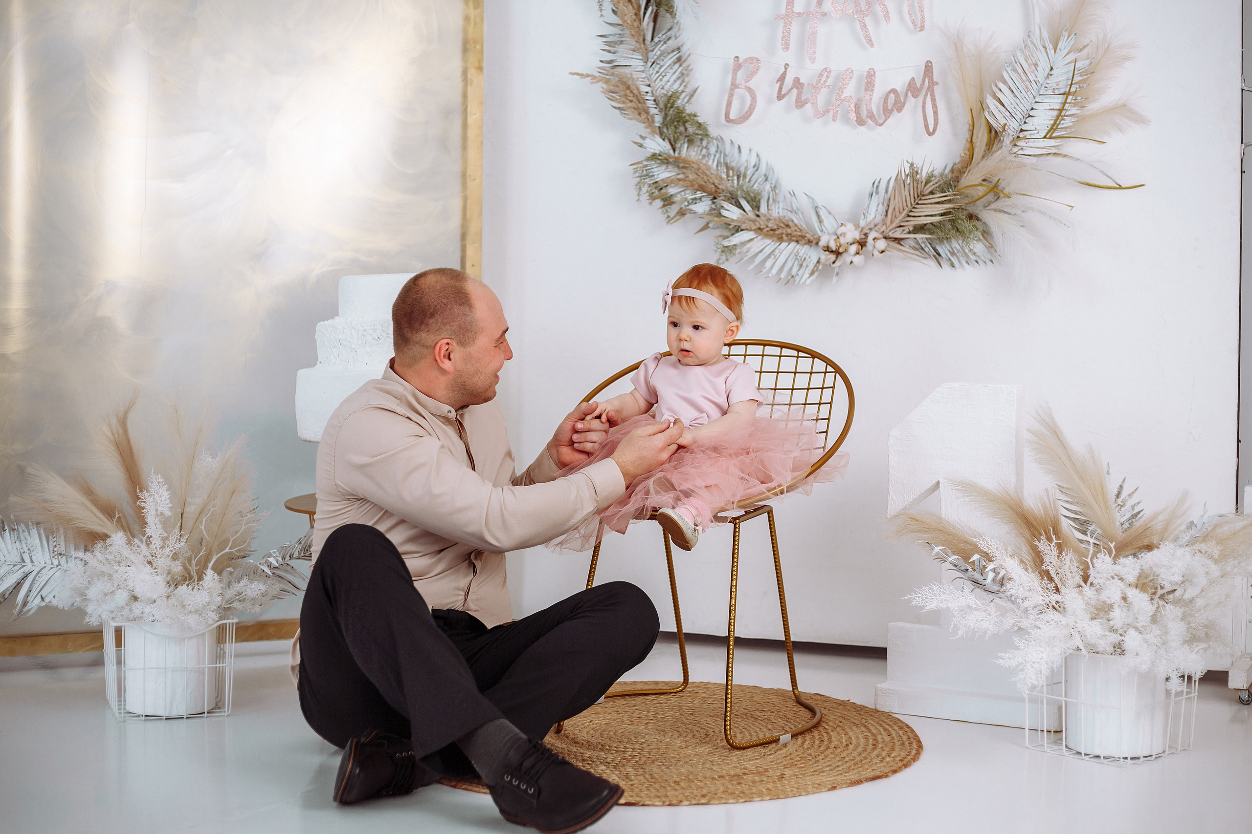 Годик Василисы. Фотограф новорожденных Тверь Диана Муляева