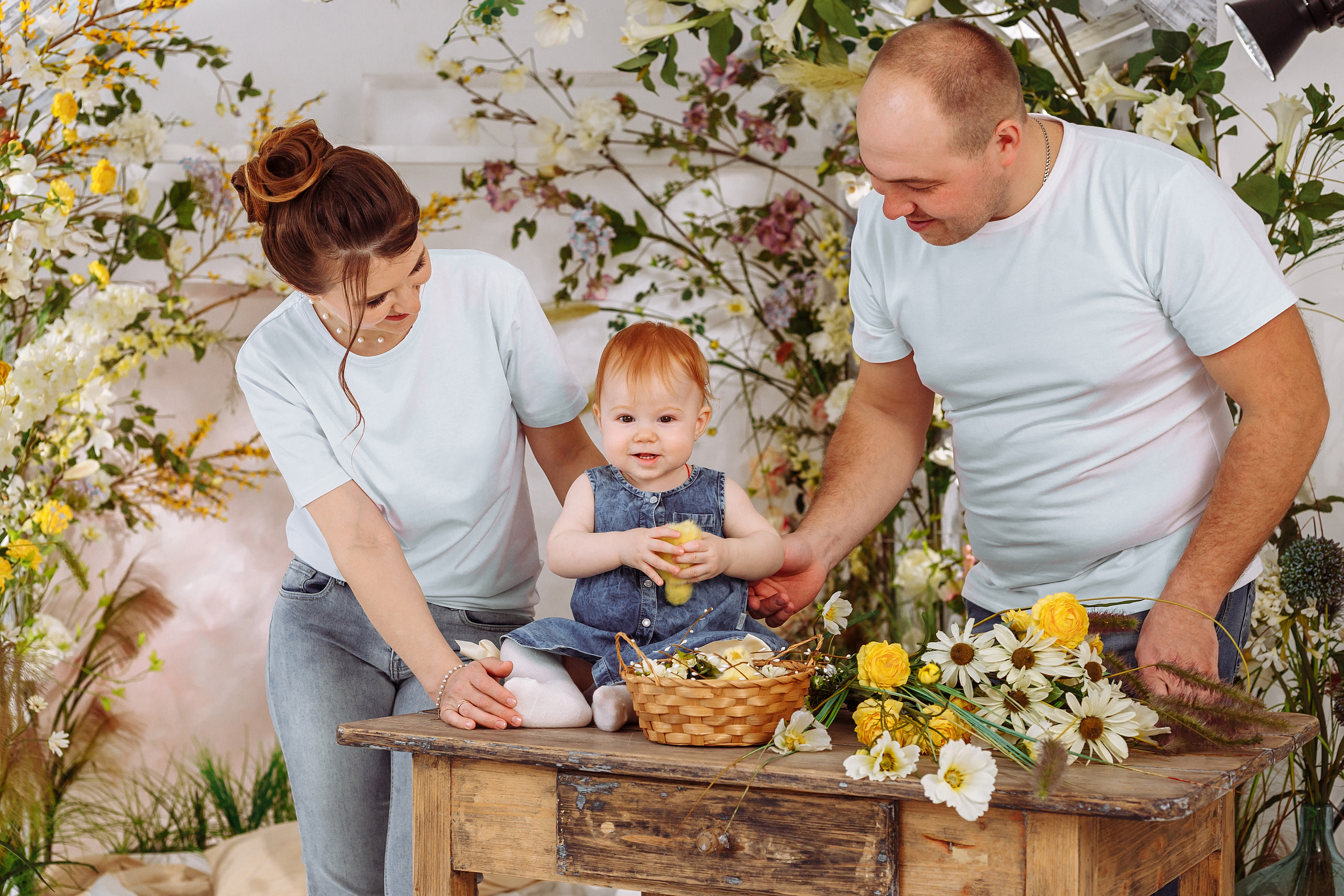 Годик Василисы. Фотограф новорожденных Тверь Диана Муляева