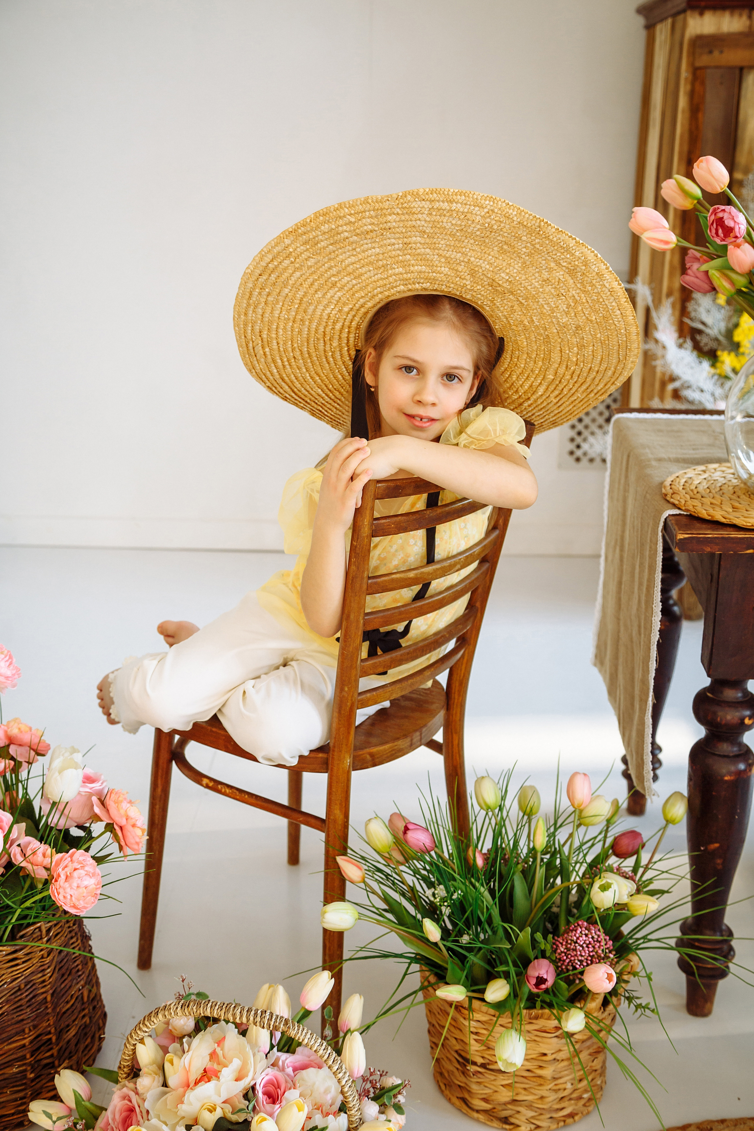 Яна и Аня (фотодень «Весна»). Фотограф новорожденных Тверь Диана Муляева