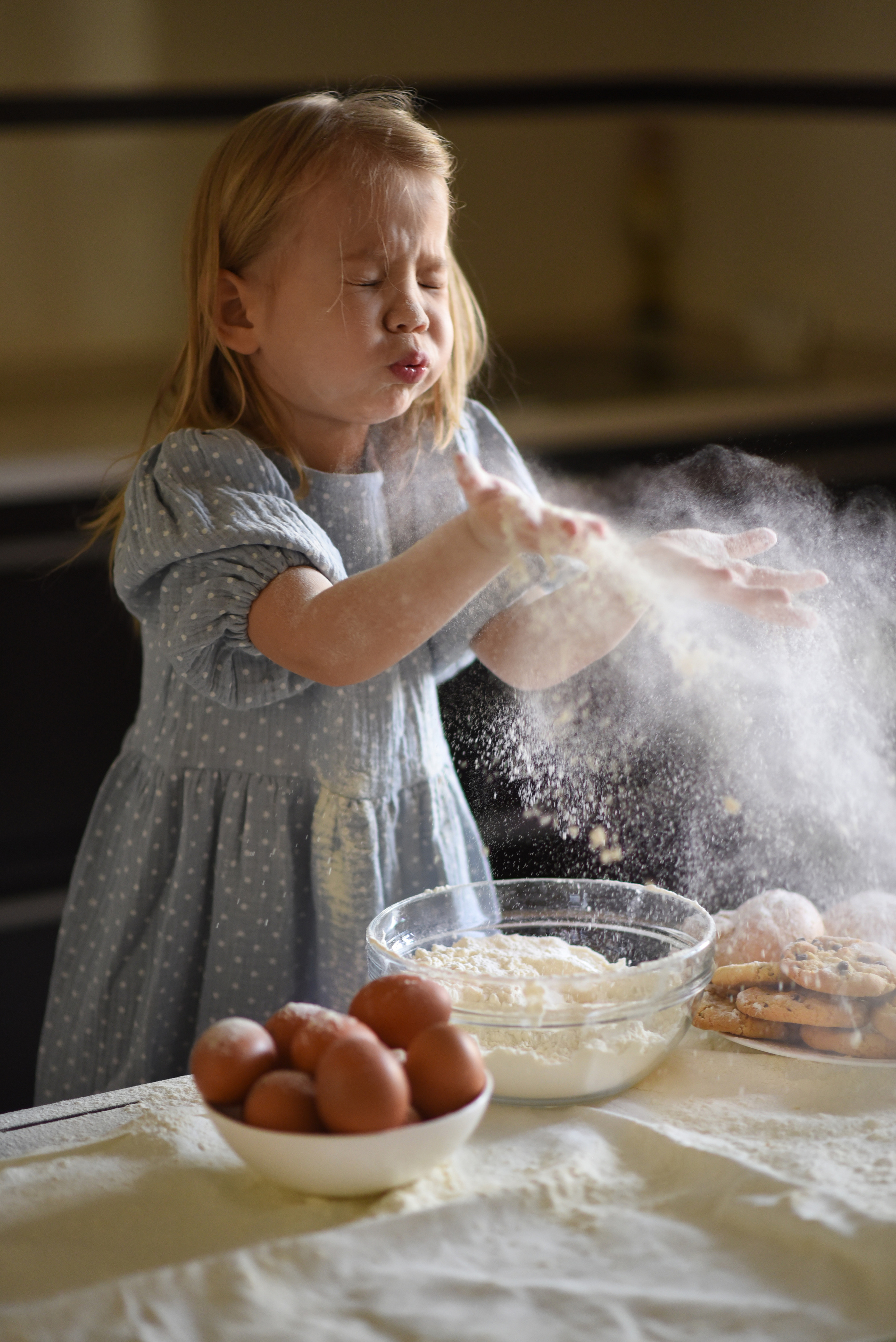 Детская съёмка дома. Семейный и детский фотограф в Москве Анна Оськина