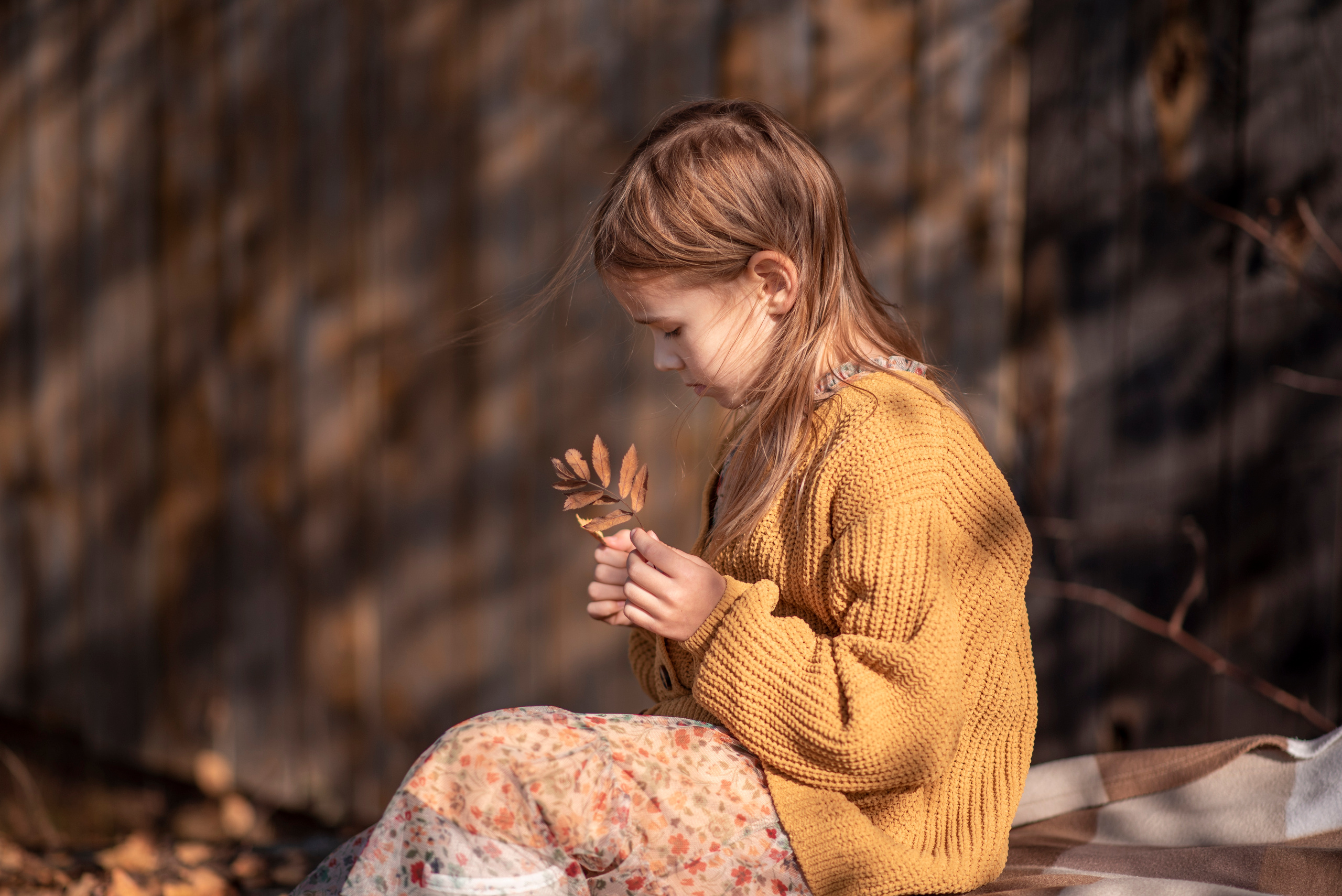 Детская съёмка на природе. Семейный и детский фотограф в Москве Анна Оськина