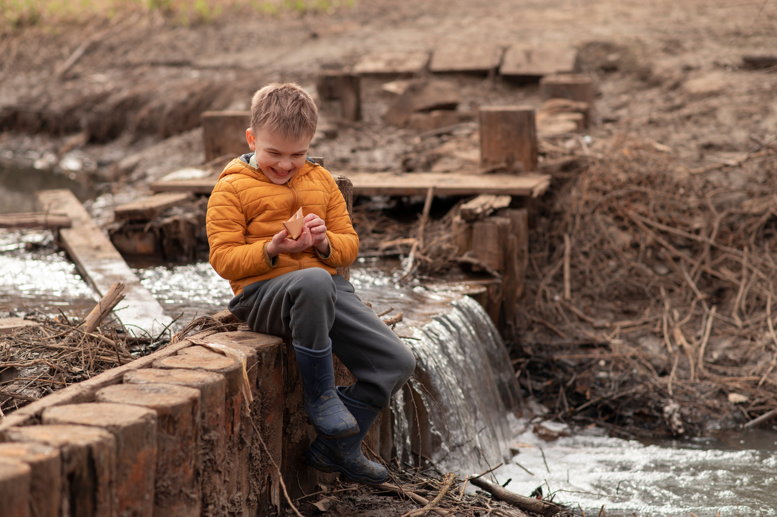 Детская съёмка на природе. Семейный и детский фотограф в Москве Анна Оськина