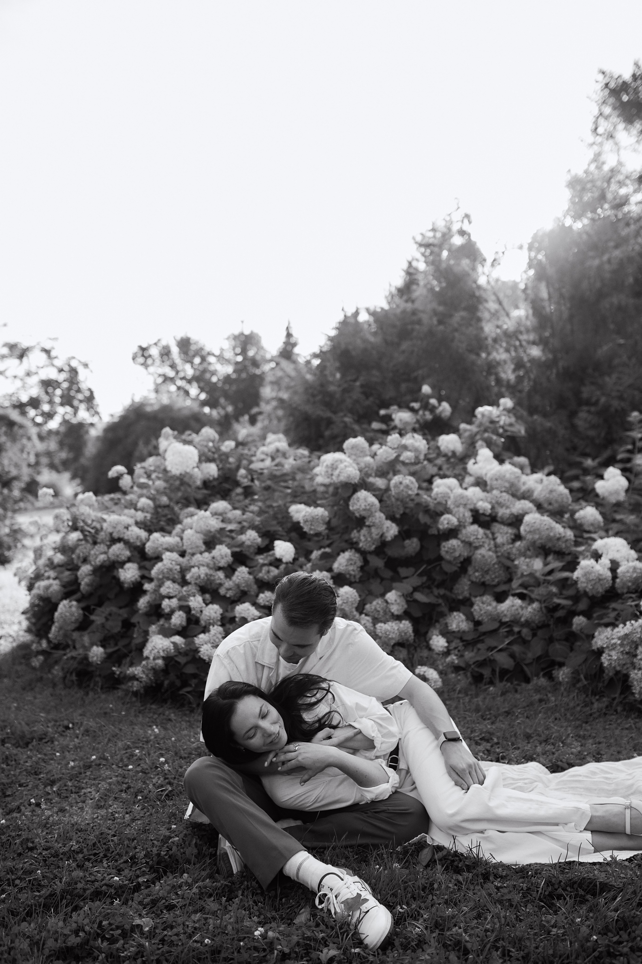 Рохус, Юля и Оливия в парке Останкино. Семейный и свадебный lifestyle-фотограф в Москве Мария Петрова