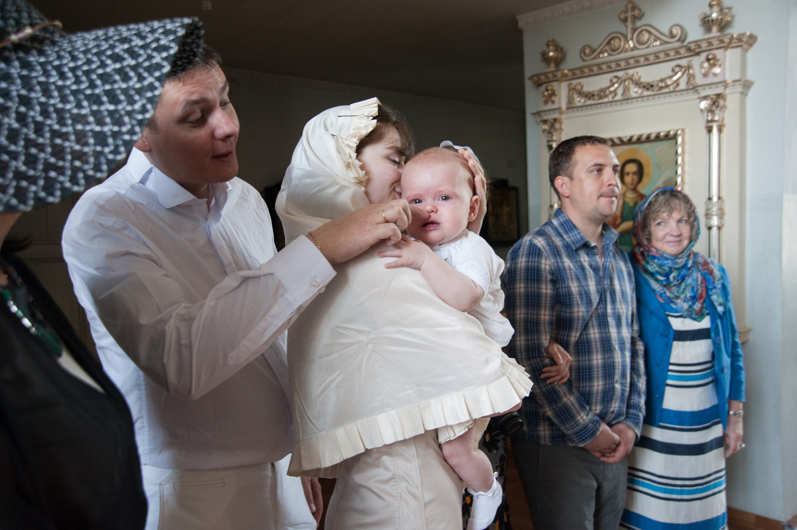 Крещение Алексии. Фотограф в Санкт Петербурге Александра Вильдгрубе