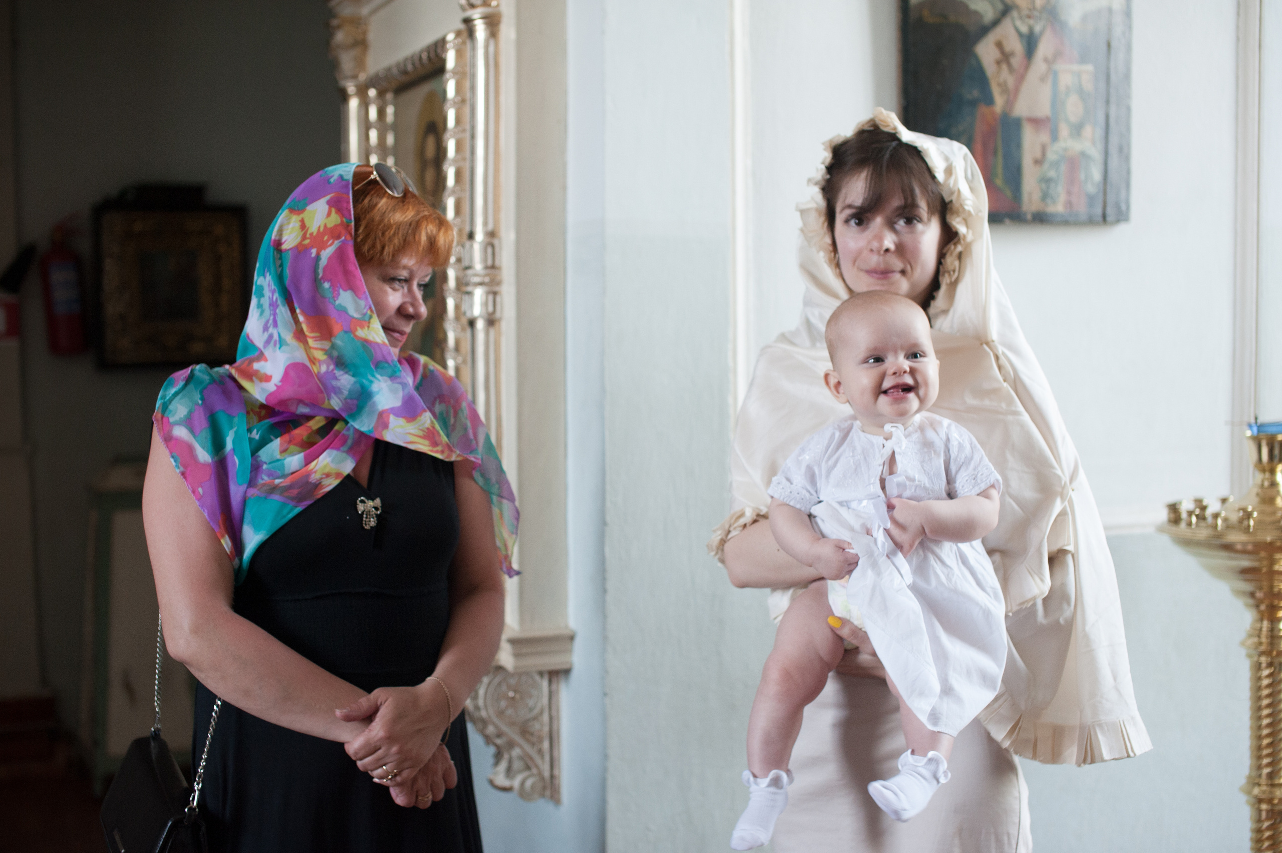 Крещение Алексии. Фотограф в Санкт Петербурге Александра Вильдгрубе