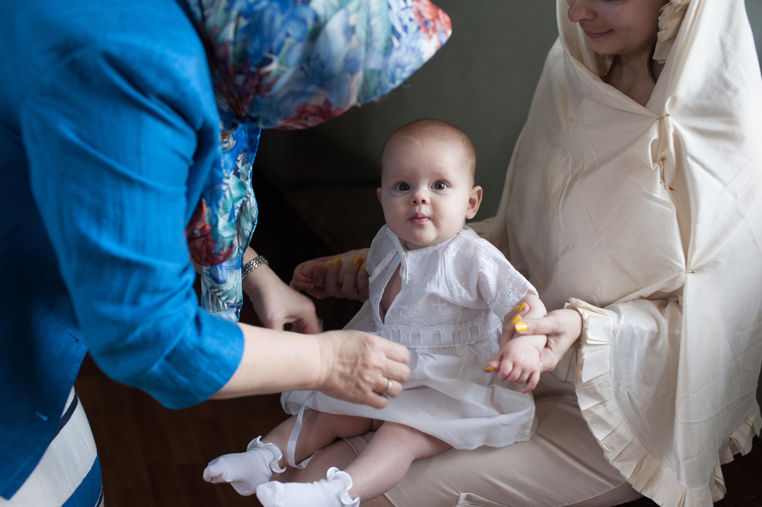Крещение Алексии. Фотограф в Санкт Петербурге Александра Вильдгрубе
