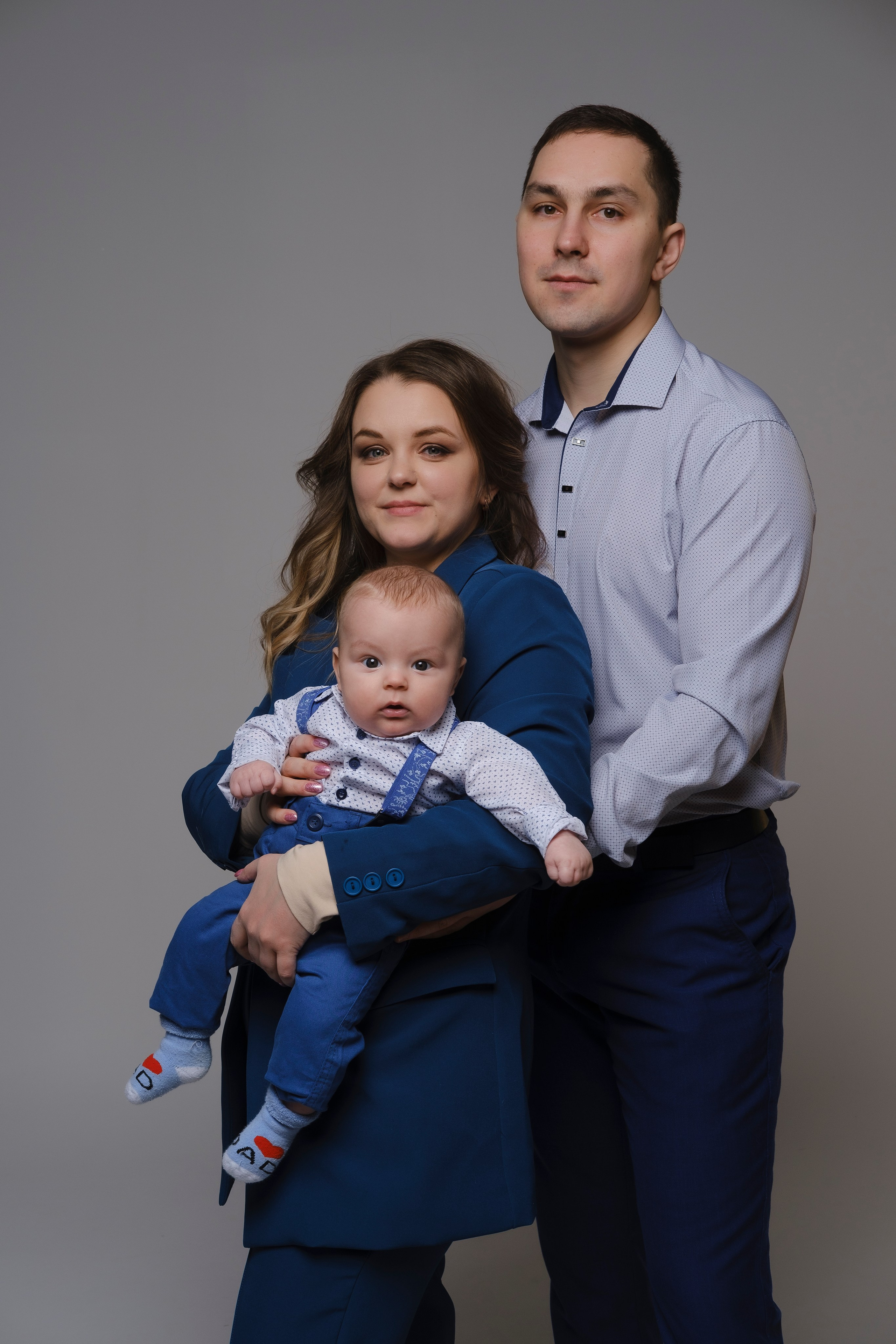 семейная фотосессия в студии