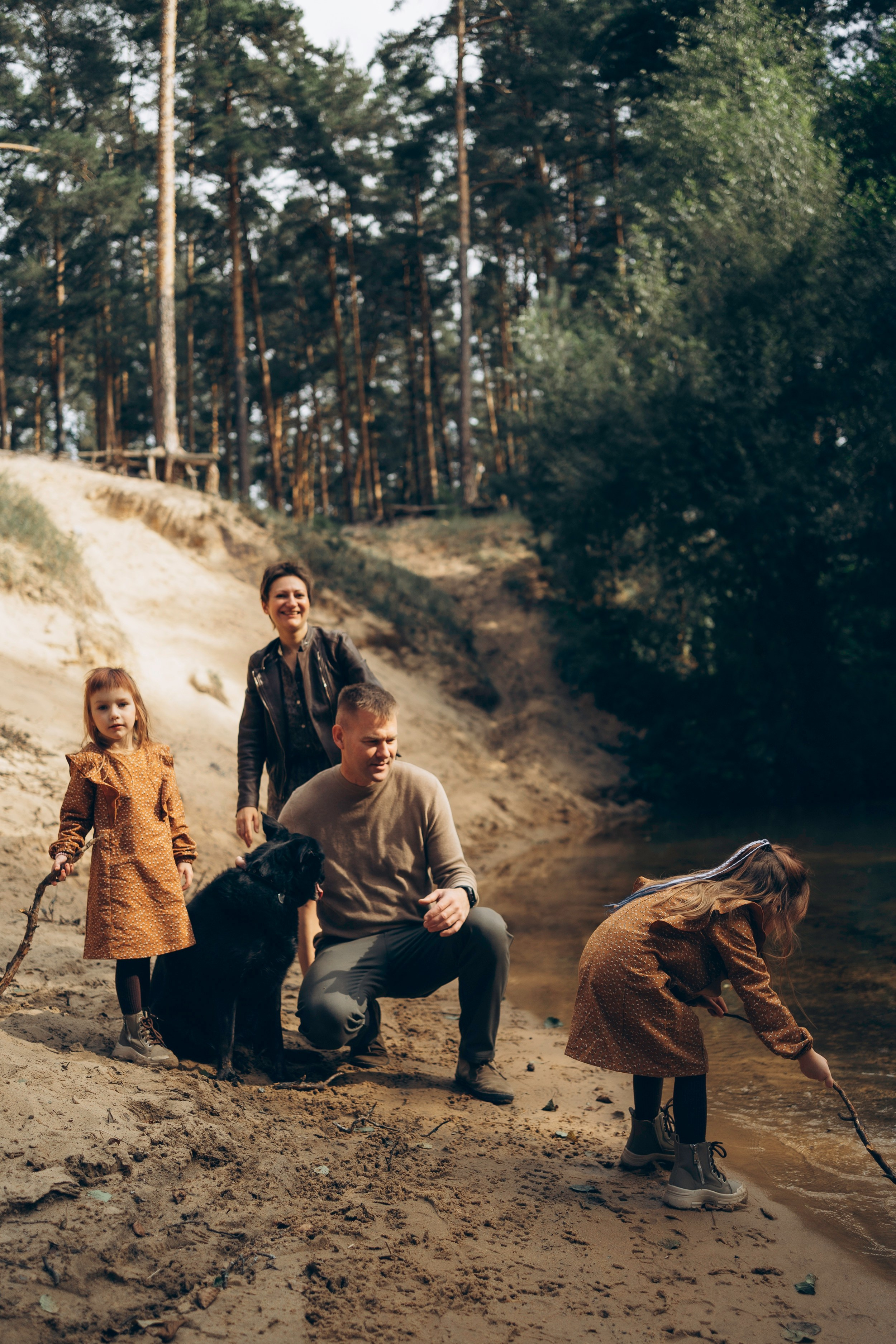 Семейная история на природе. Семейный фотограф в Калуге Ирина Алдохина