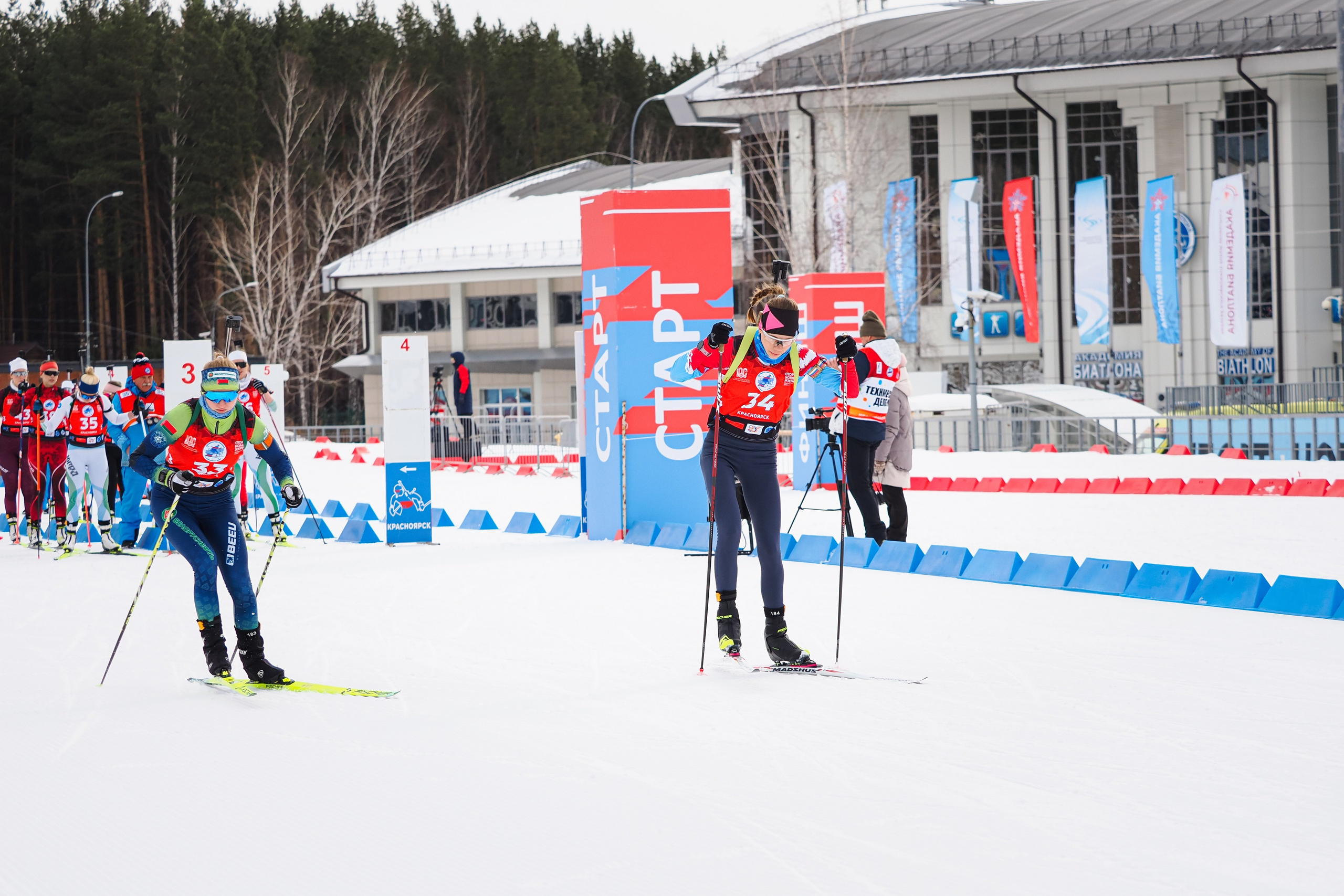 Биатлон / Первенство России. Репортажный фотограф Алексей Козьмин