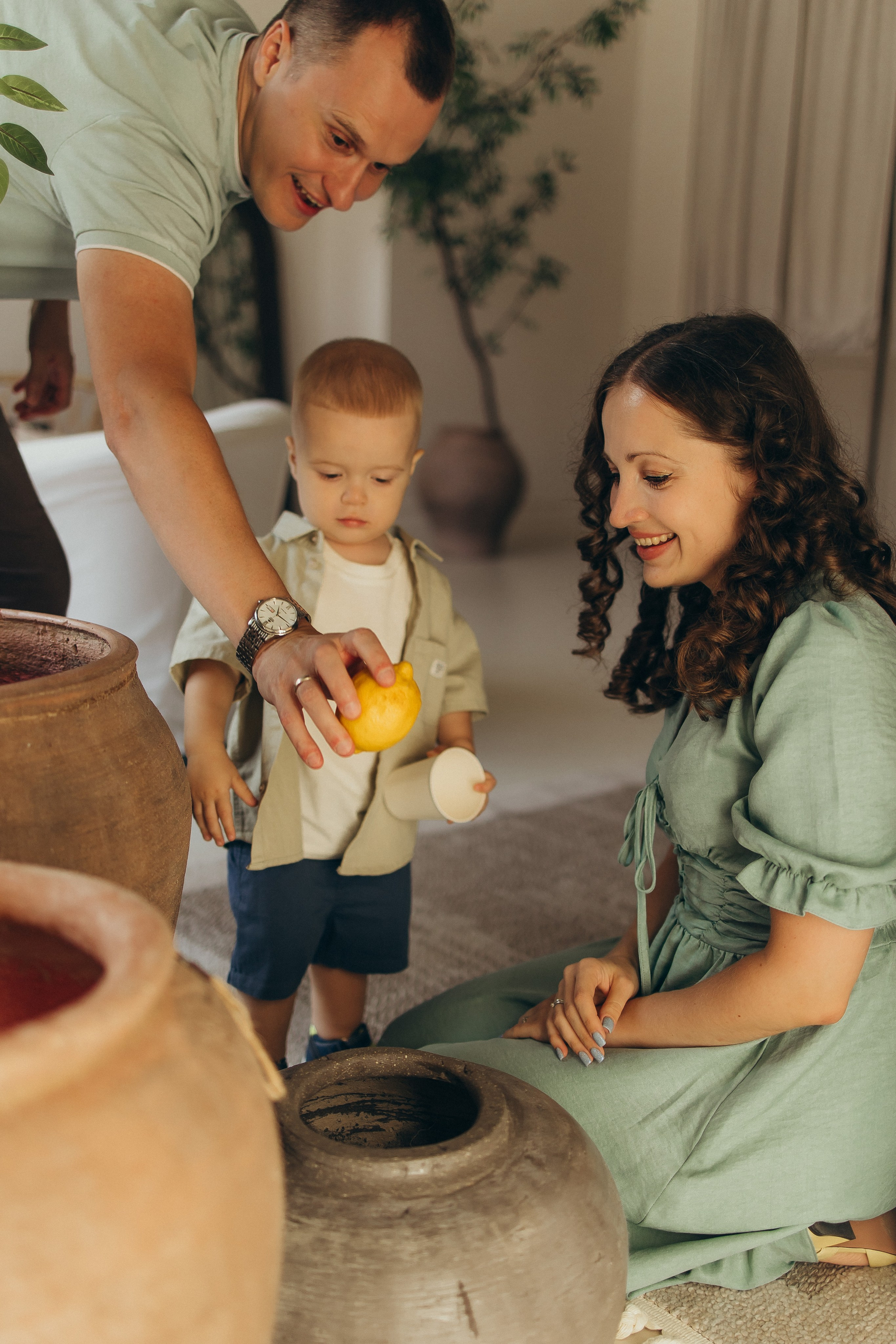 К двум годам Платона — зал Серена. Семейный фотограф в Краснодаре Храмова Анна