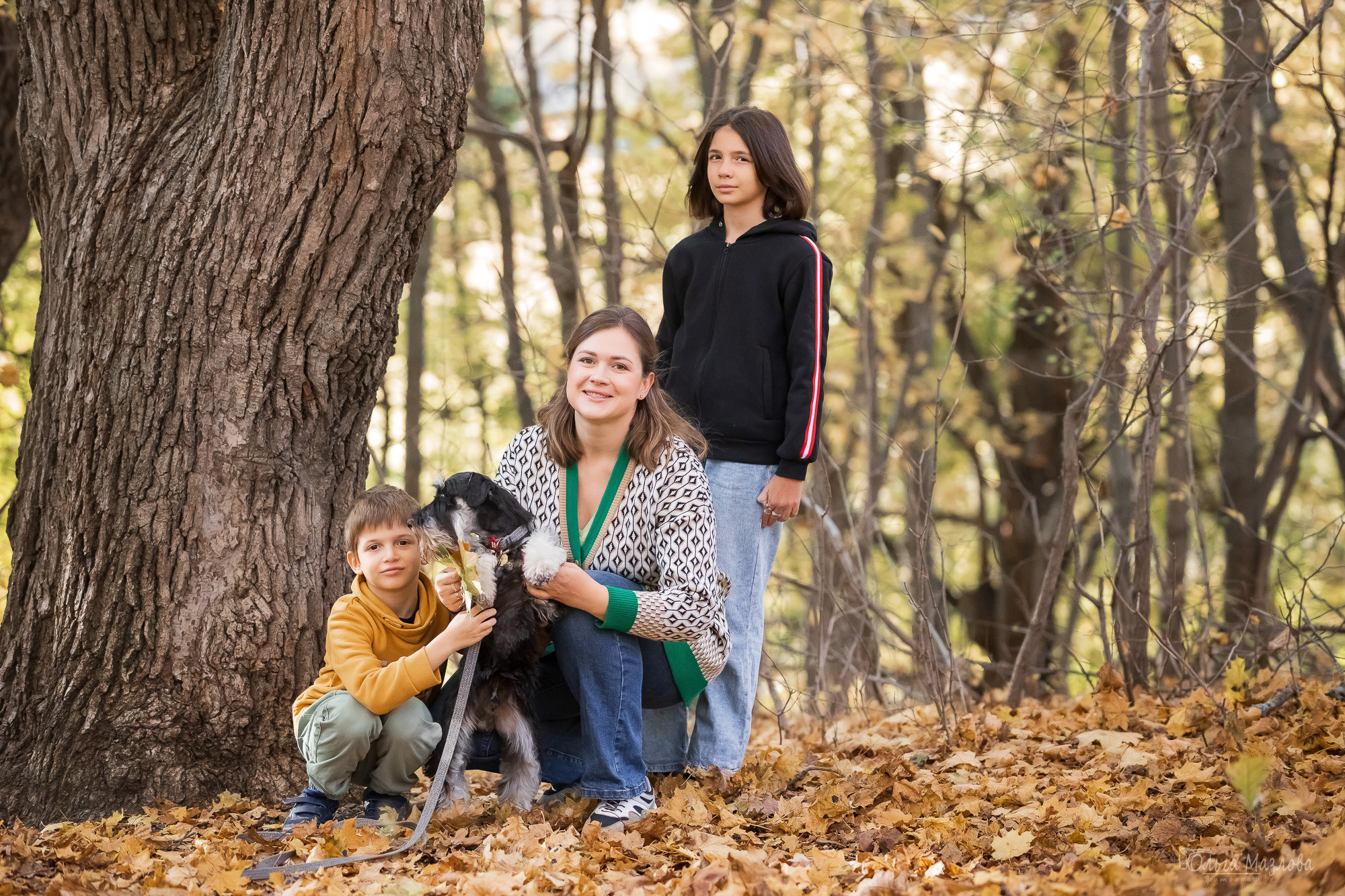 Осенняя фотосессия для Санты. Фотограф в Саратове Ольга Мазлова