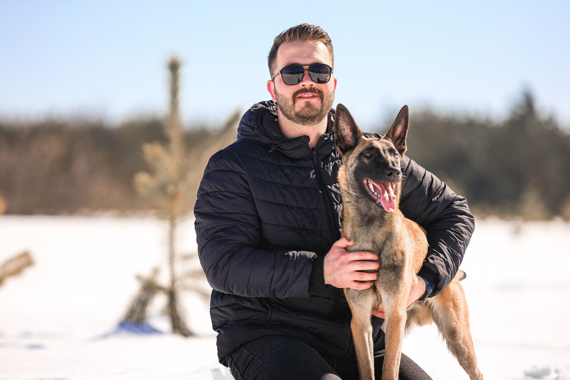 Нариман, Клаус и Дейл. Фотосъемка с животными в марте. Фотограф в Саратове Ольга Мазлова