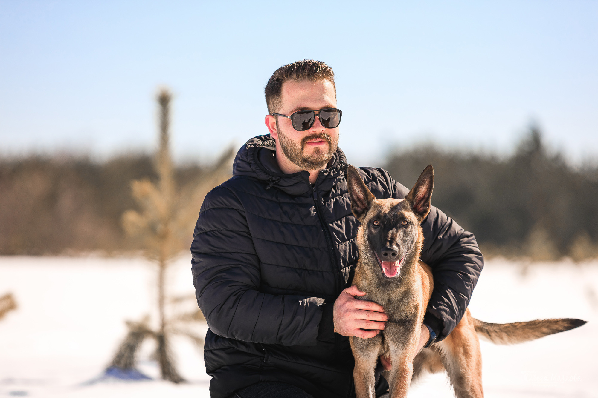 Нариман, Клаус и Дейл. Фотосъемка с животными в марте. Фотограф в Саратове Ольга Мазлова