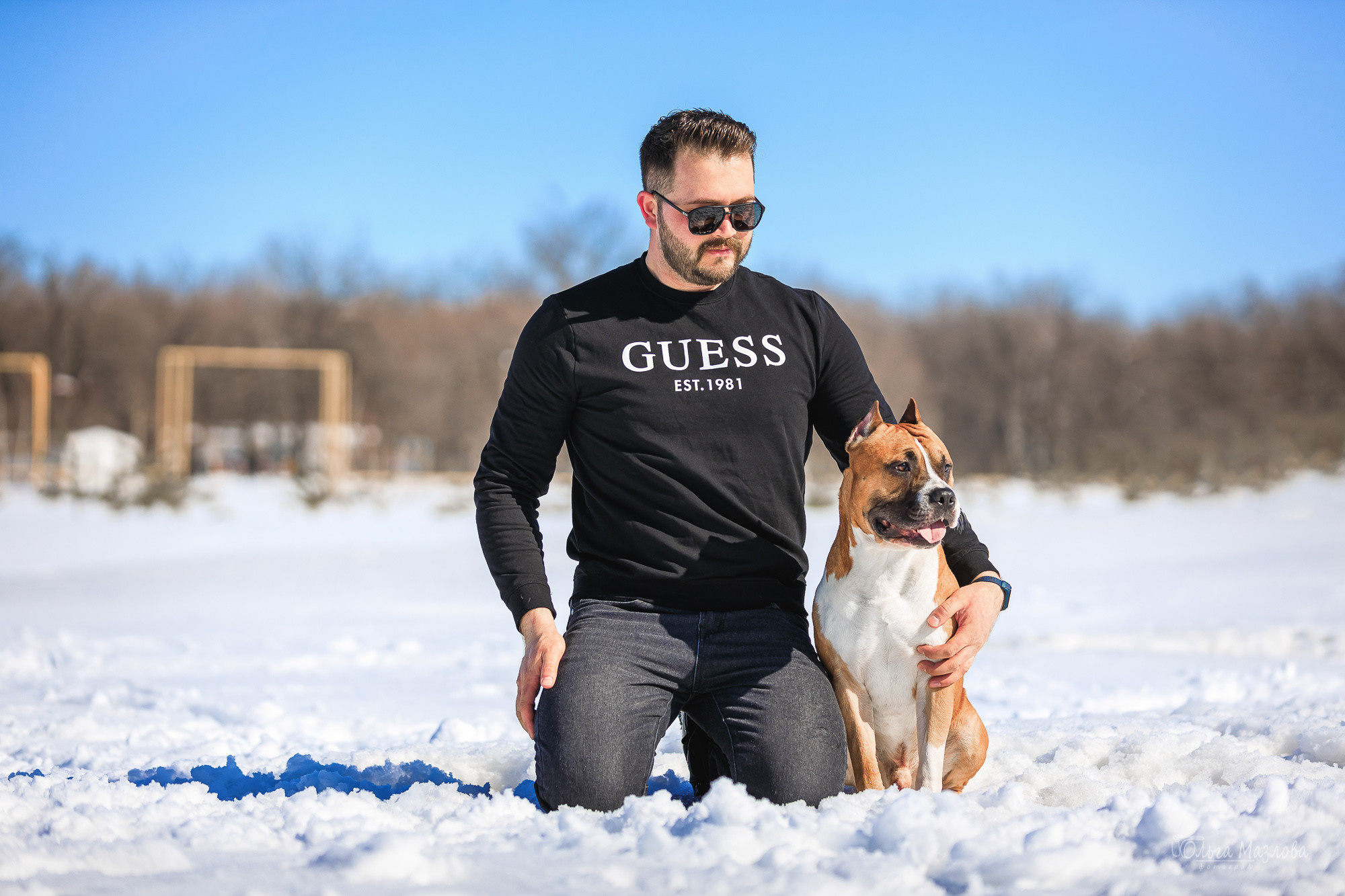 Нариман, Клаус и Дейл. Фотосъемка с животными в марте. Фотограф в Саратове Ольга Мазлова