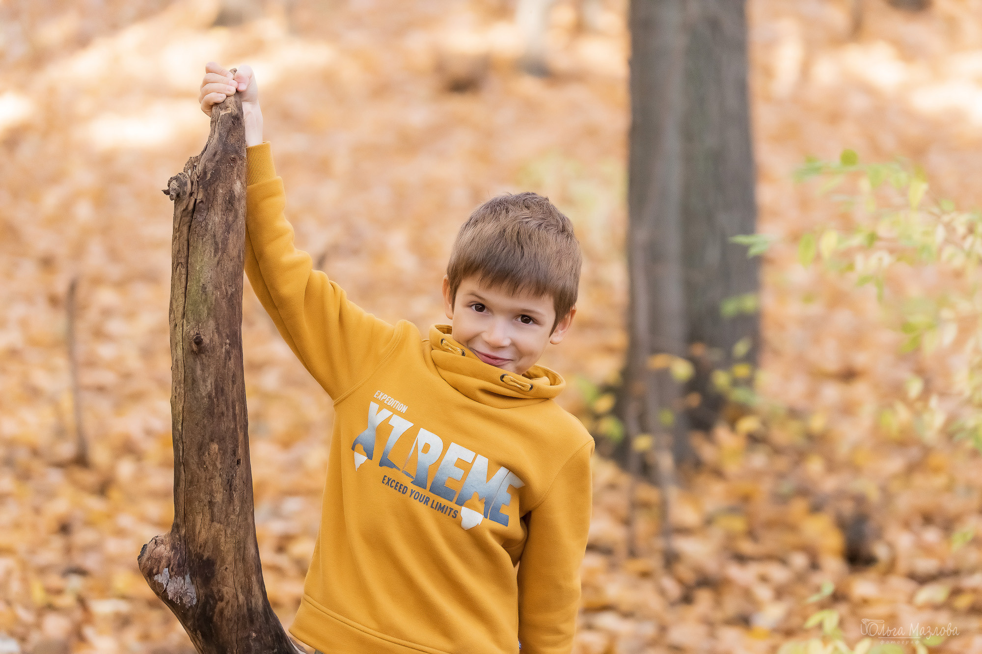 Осенняя фотосессия для Санты. Фотограф в Саратове Ольга Мазлова