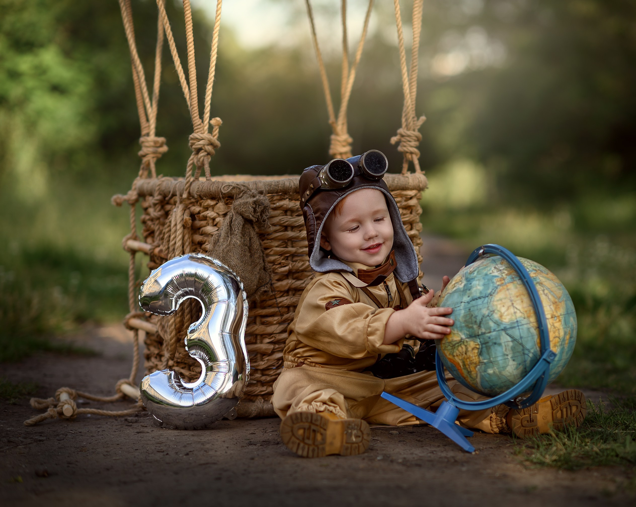 ВОЗДУШНЫЙ ШАР. Семейный фотограф Екатеринбург Лора Мур