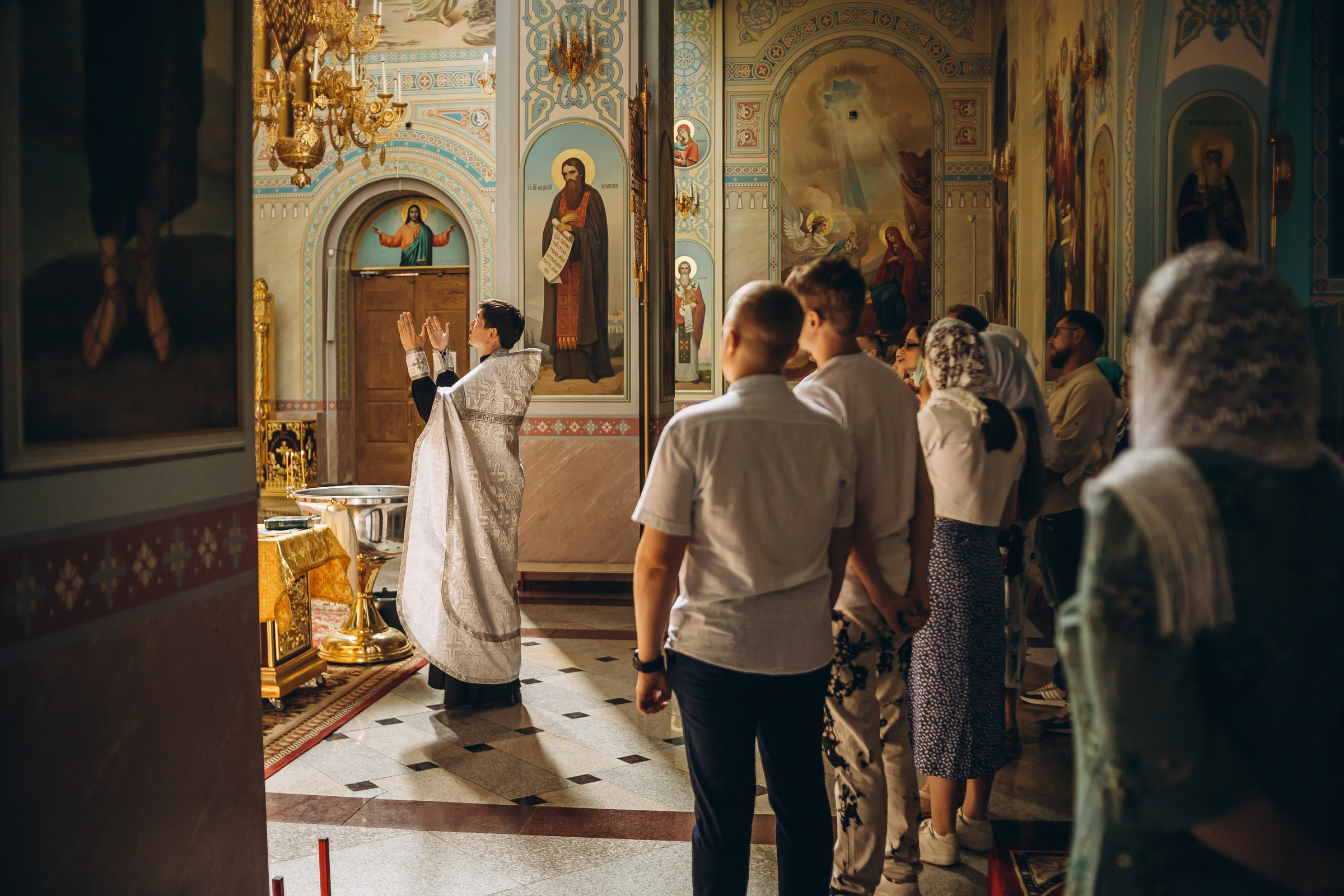 Крещение Надежды. Семейный фотограф в Волгодонске Краченцева Анна