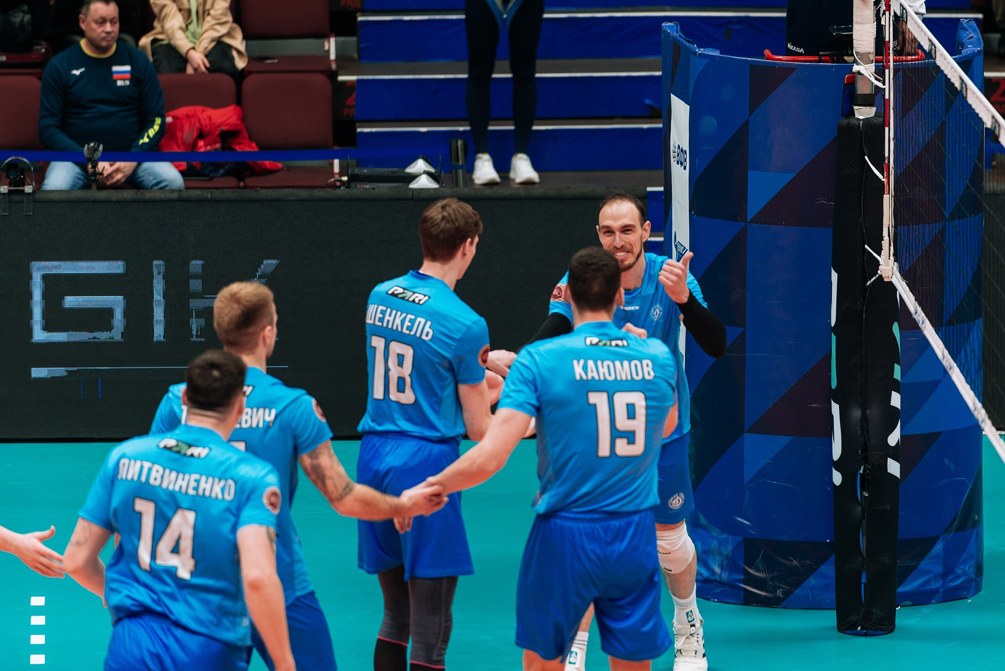 Зенит — Динамо-ЛО. Чемпионат России по волейболу. Февраль 24. Репортажный фотограф в Санкт-Петербурге Анастасия Клёпова