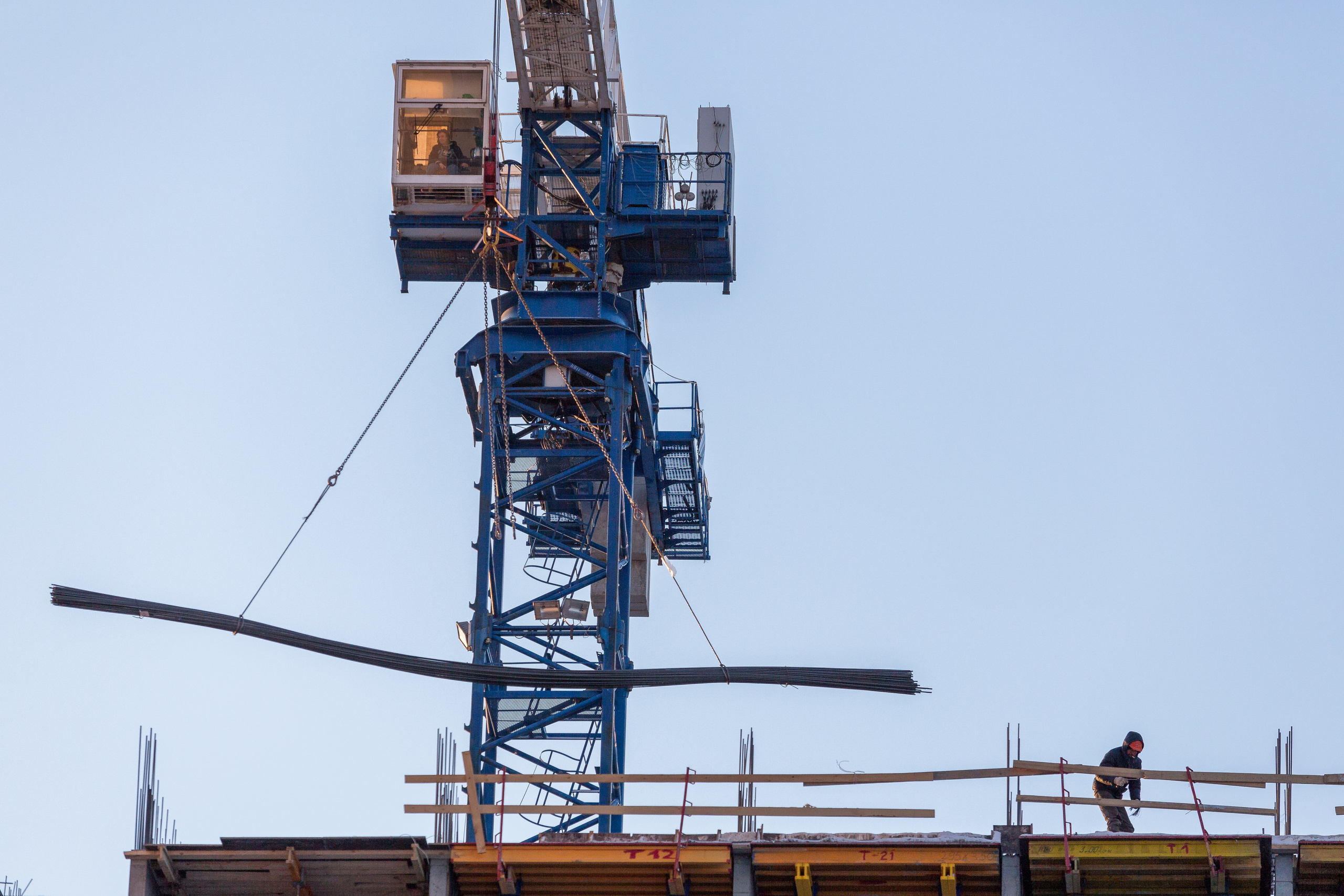 Строительство. Фотограф Алексей Зарецкий