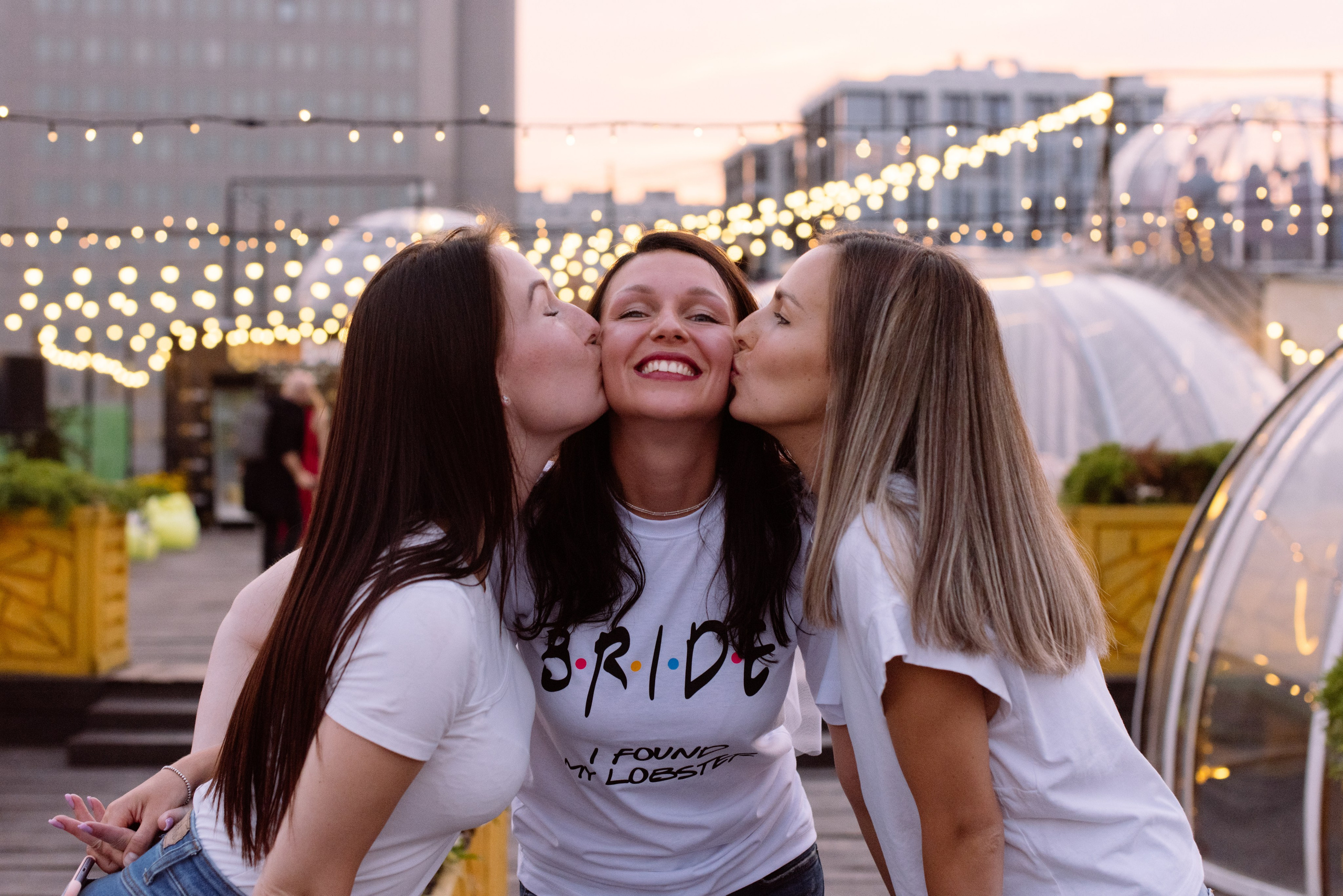 Девичник на крыше Loft. Свадебный фотограф в Москве Анна Полушина