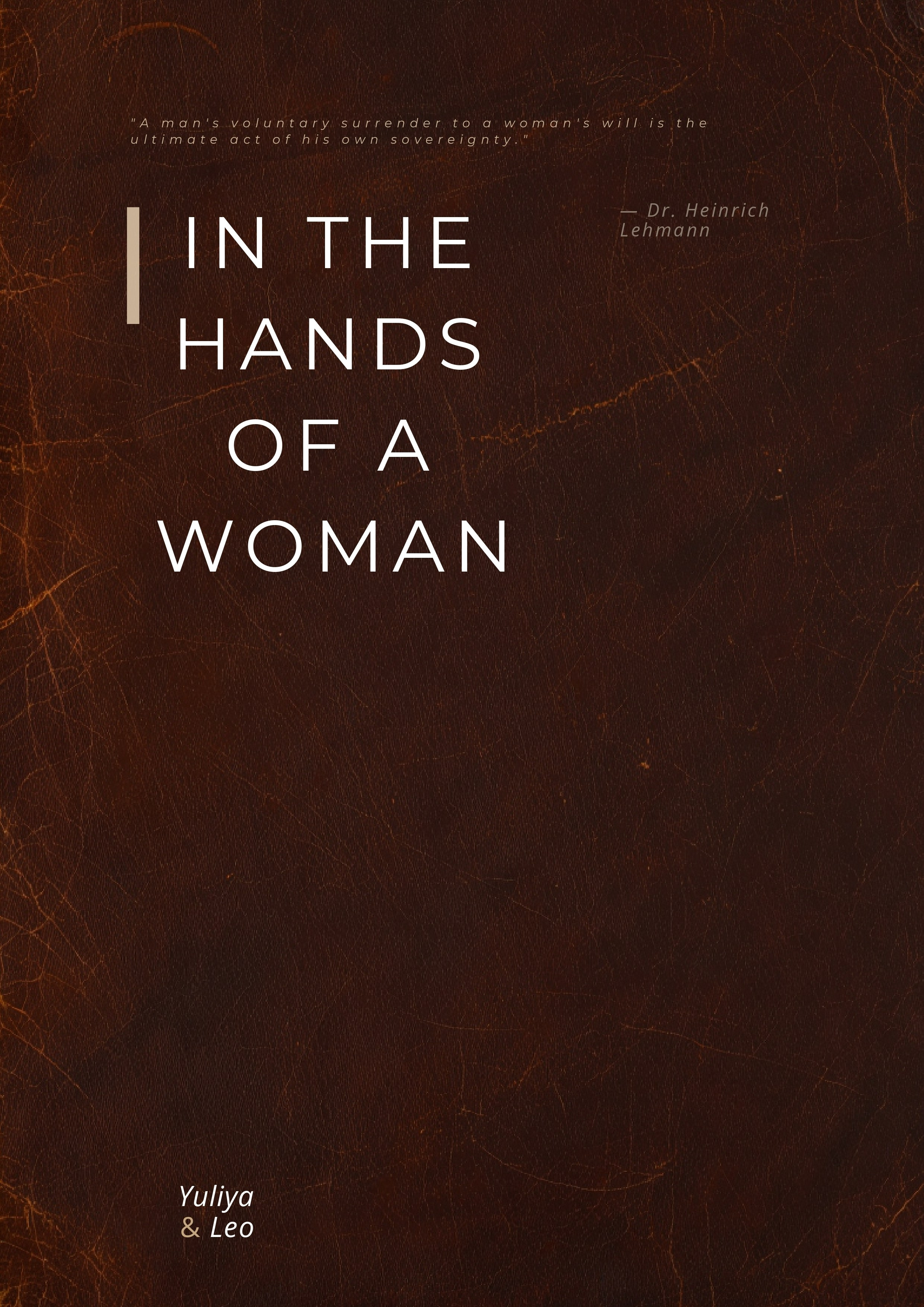 In the Hands of a Woman. Yulia Yurchevskaya | Art Director & Visual Visionary
