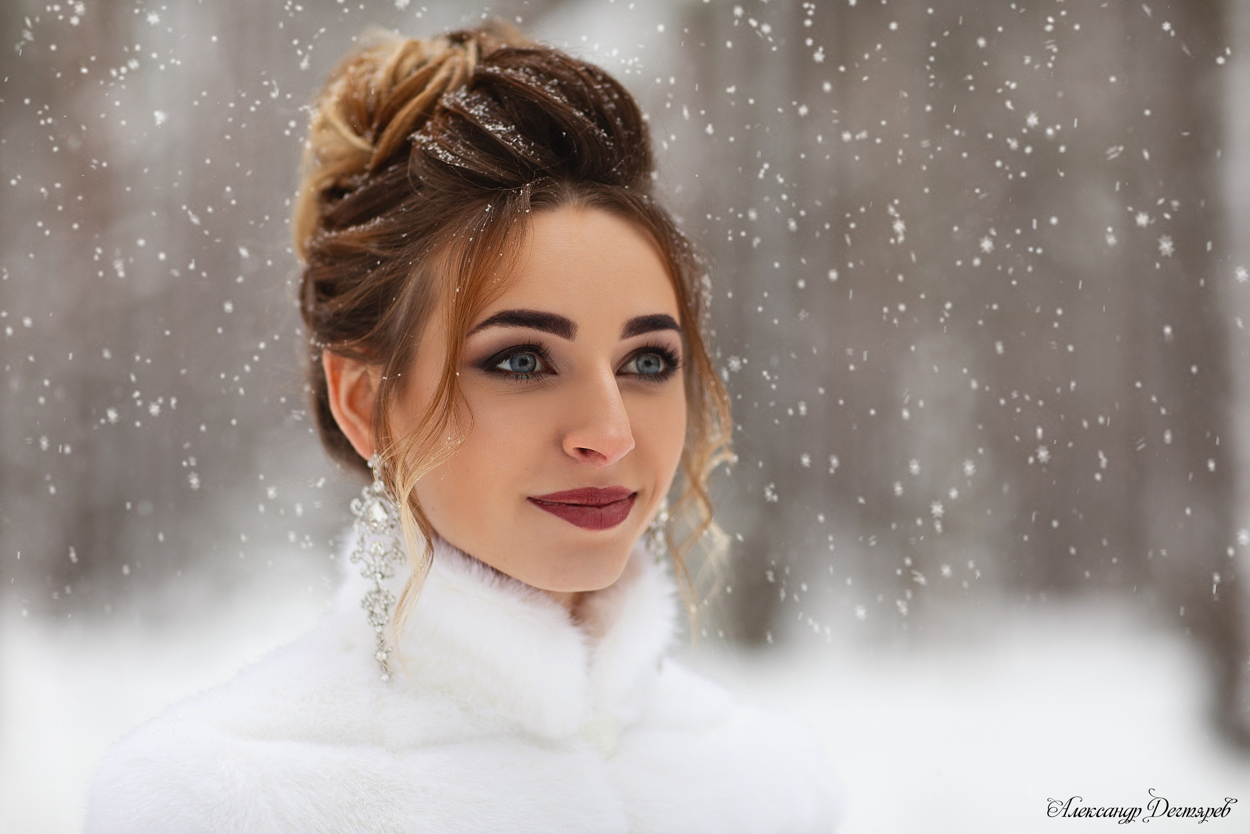 Виктория и Михаил свадьба в Череповце зимой