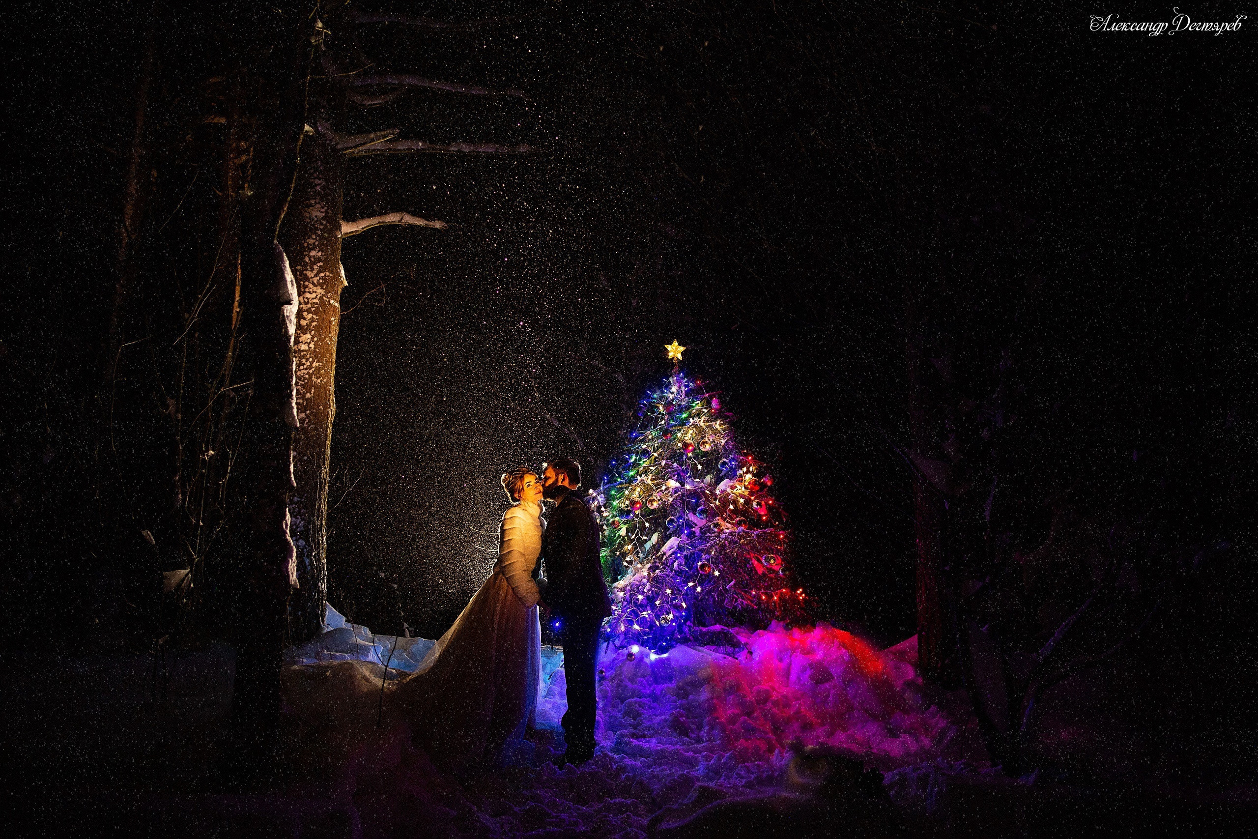 Виктория и Михаил свадьба в Череповце зимой