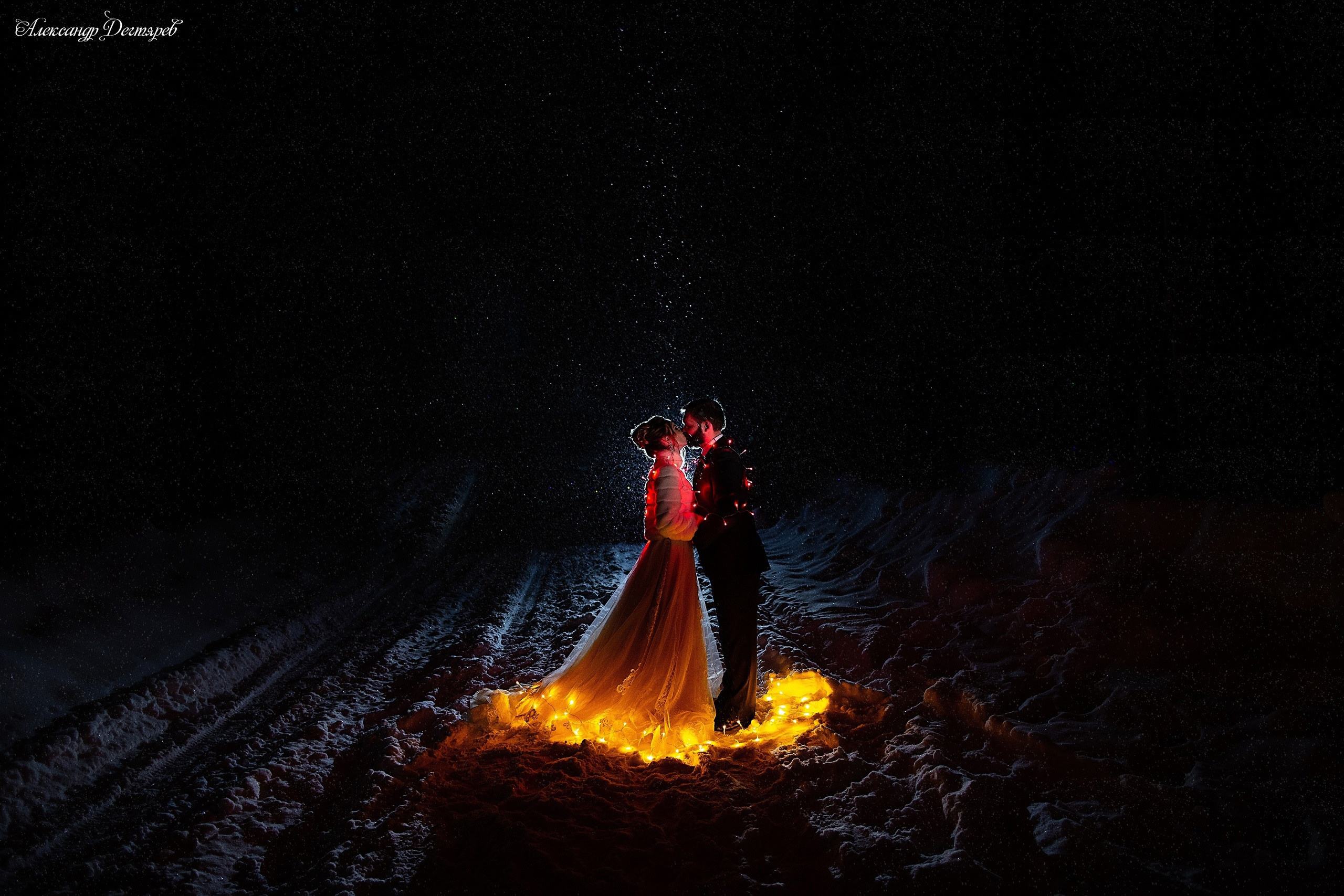 Виктория и Михаил свадьба в Череповце зимой