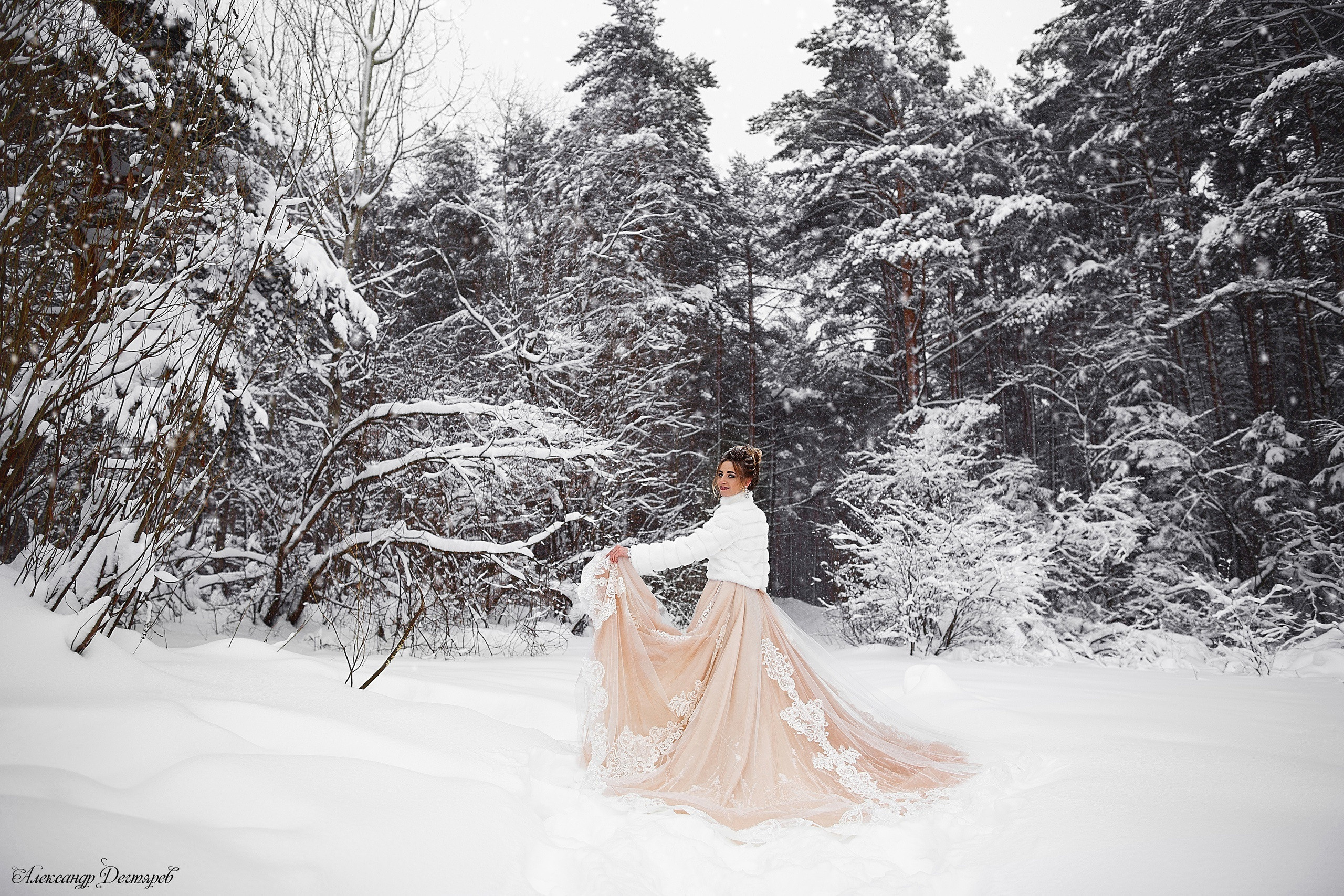 Виктория и Михаил свадьба в Череповце зимой