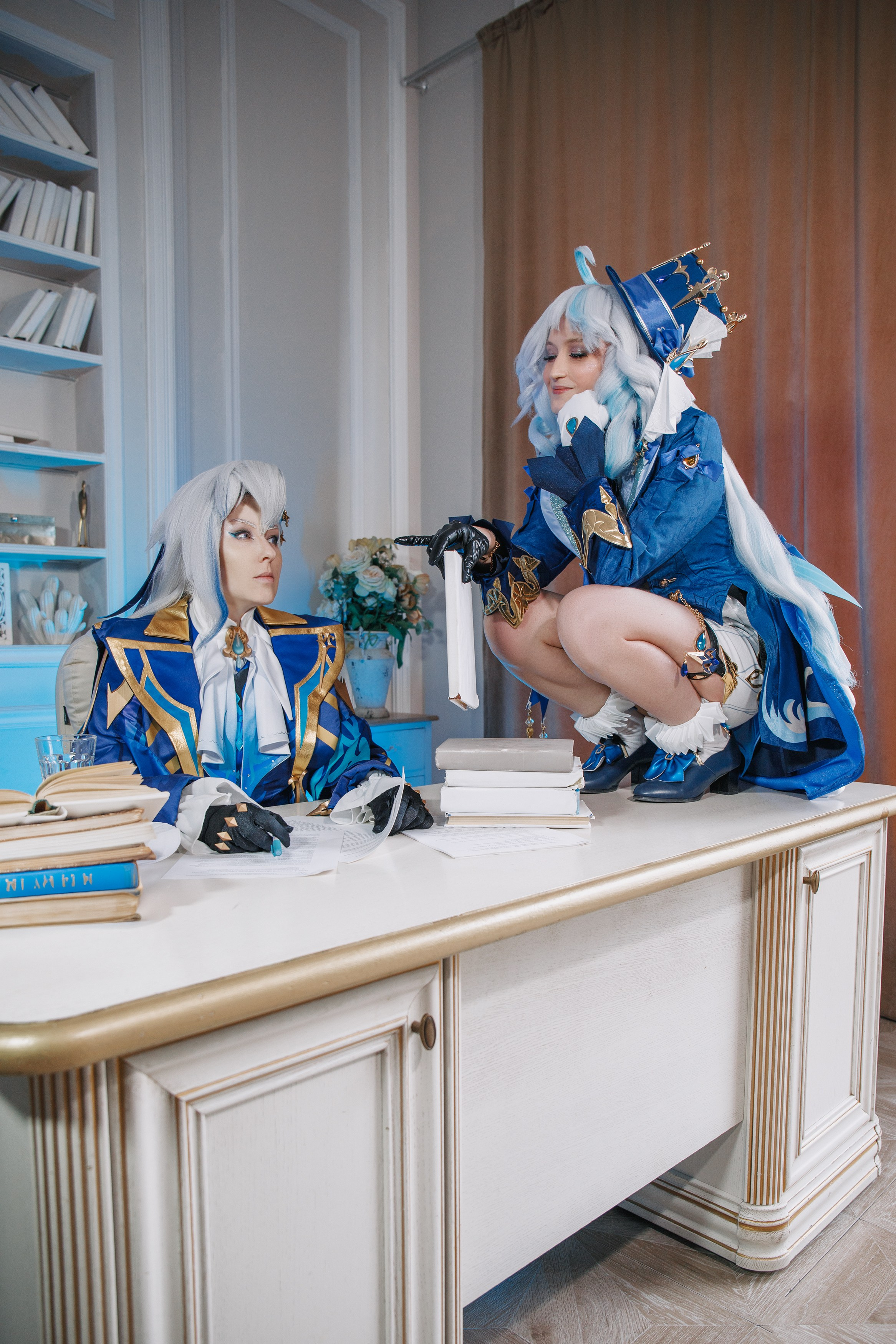 GENSHIN IMPACT: Neuvillette & Furina. Polaroud love