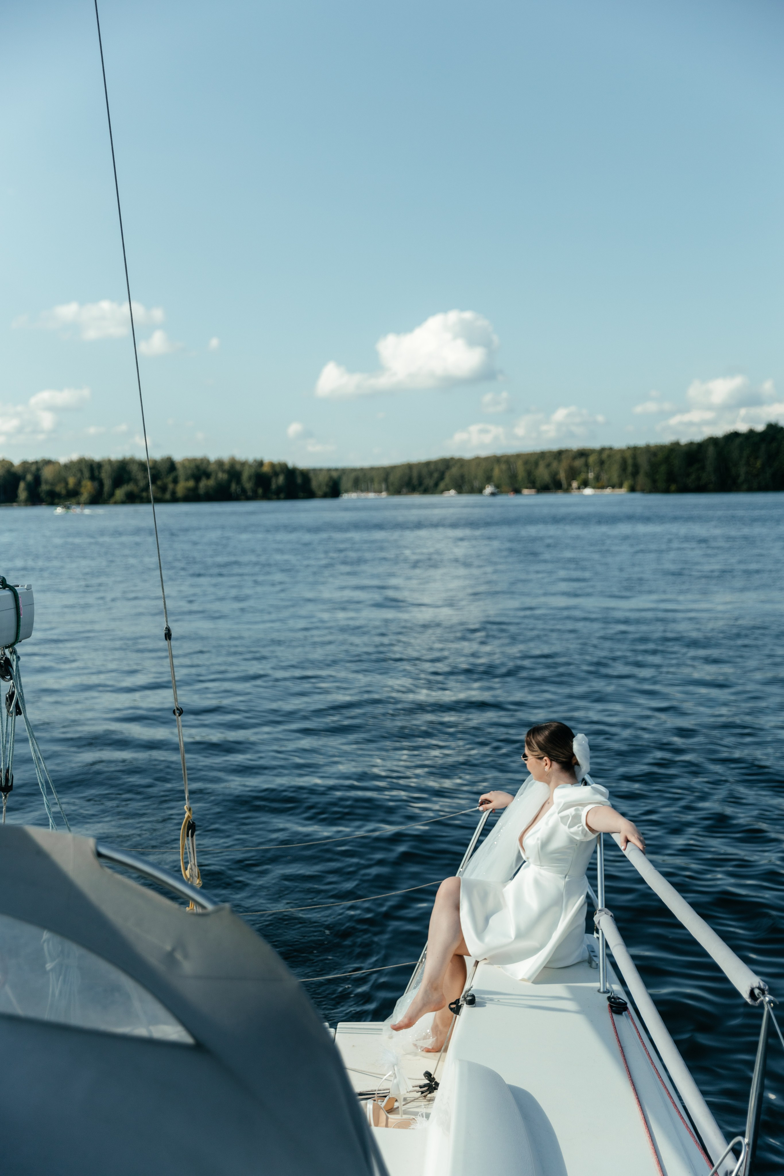 Настя и Витя | Rodina Yaht Club. Свадебный фотограф Ангелина Зотова | Обнинск, Москва, Калуга