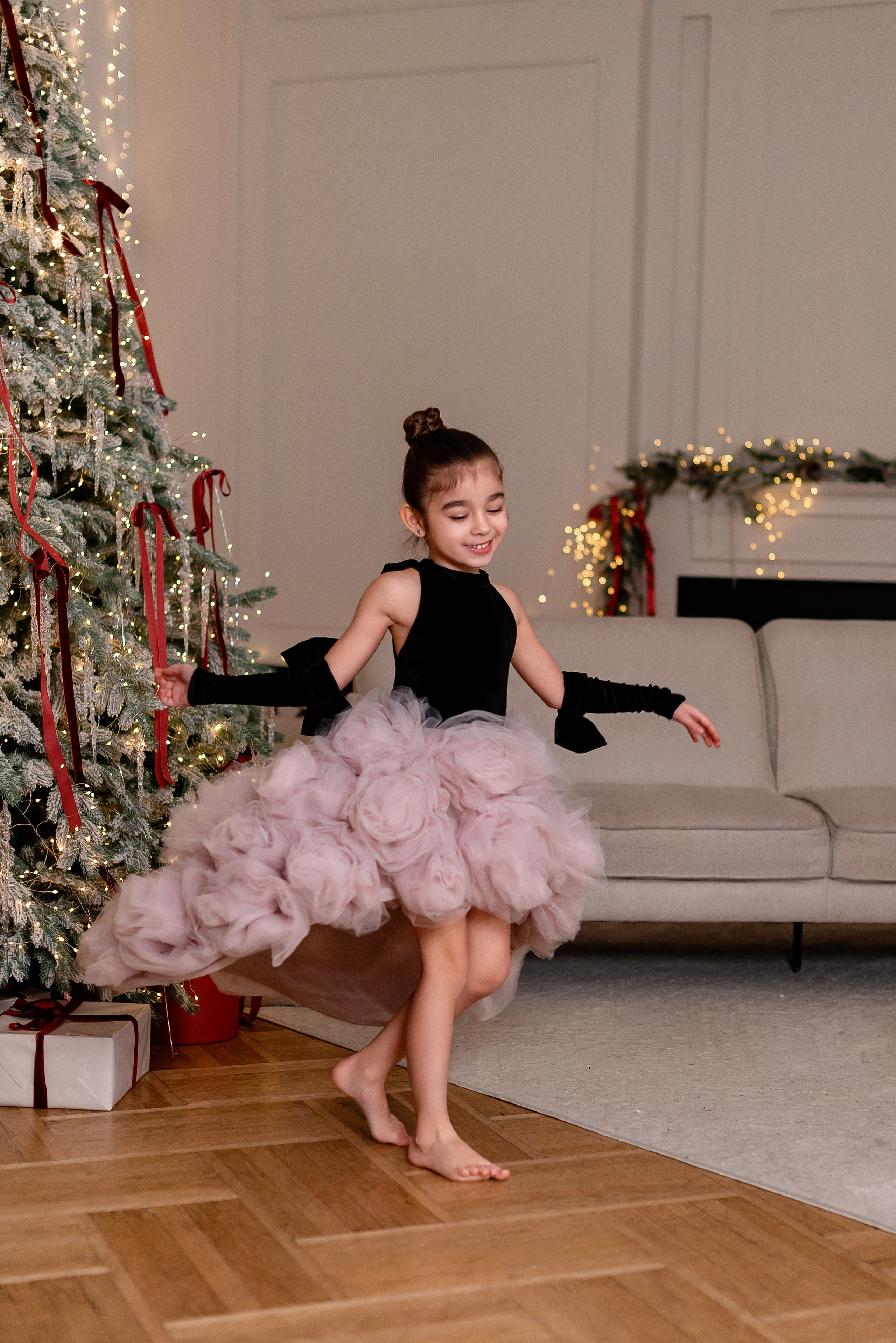 Юля и Варя Новогодняя. Фотограф Татьяна Иванчикова