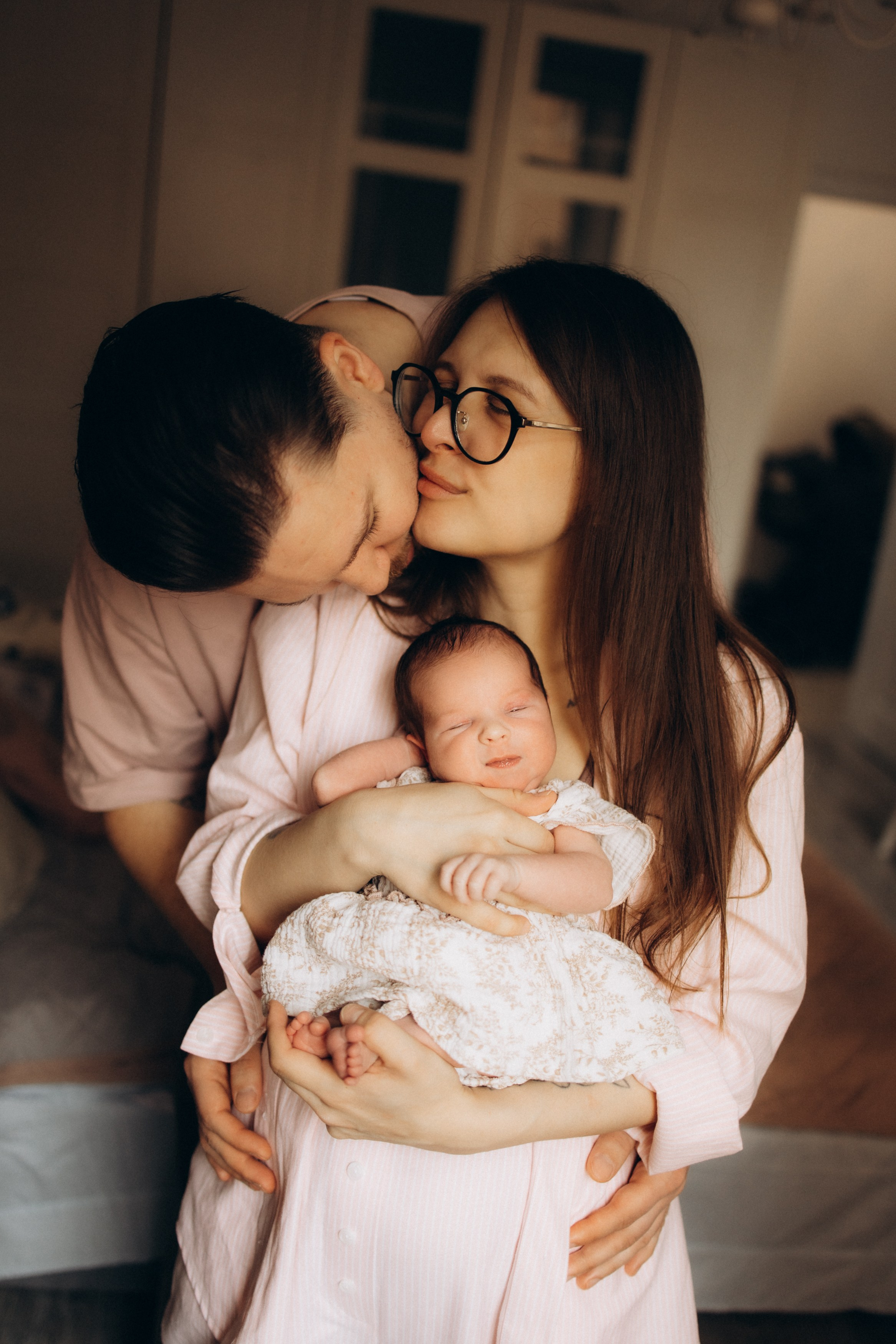 Малышка Луна. Семейный, ньюборн newborn фотограф, фотограф новорождённых в Санкт-Петербурге, Пушкине, Павловске. Павлова Анастасия